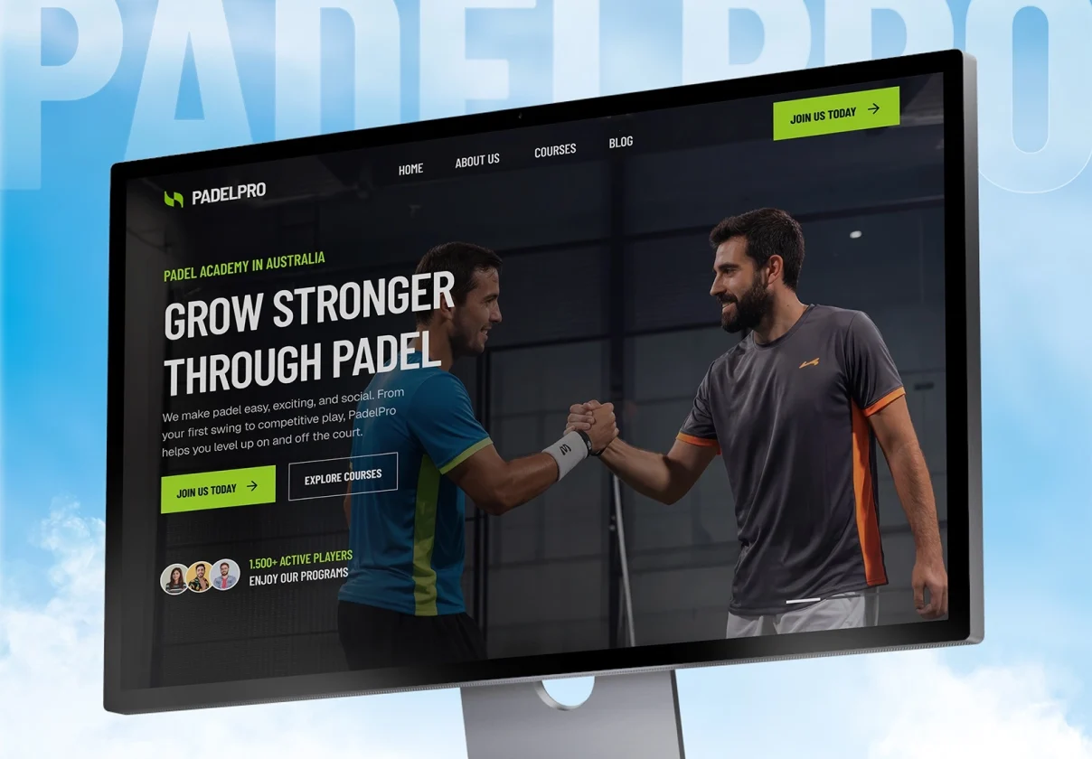 PadelPro — Sport Club & Community Template