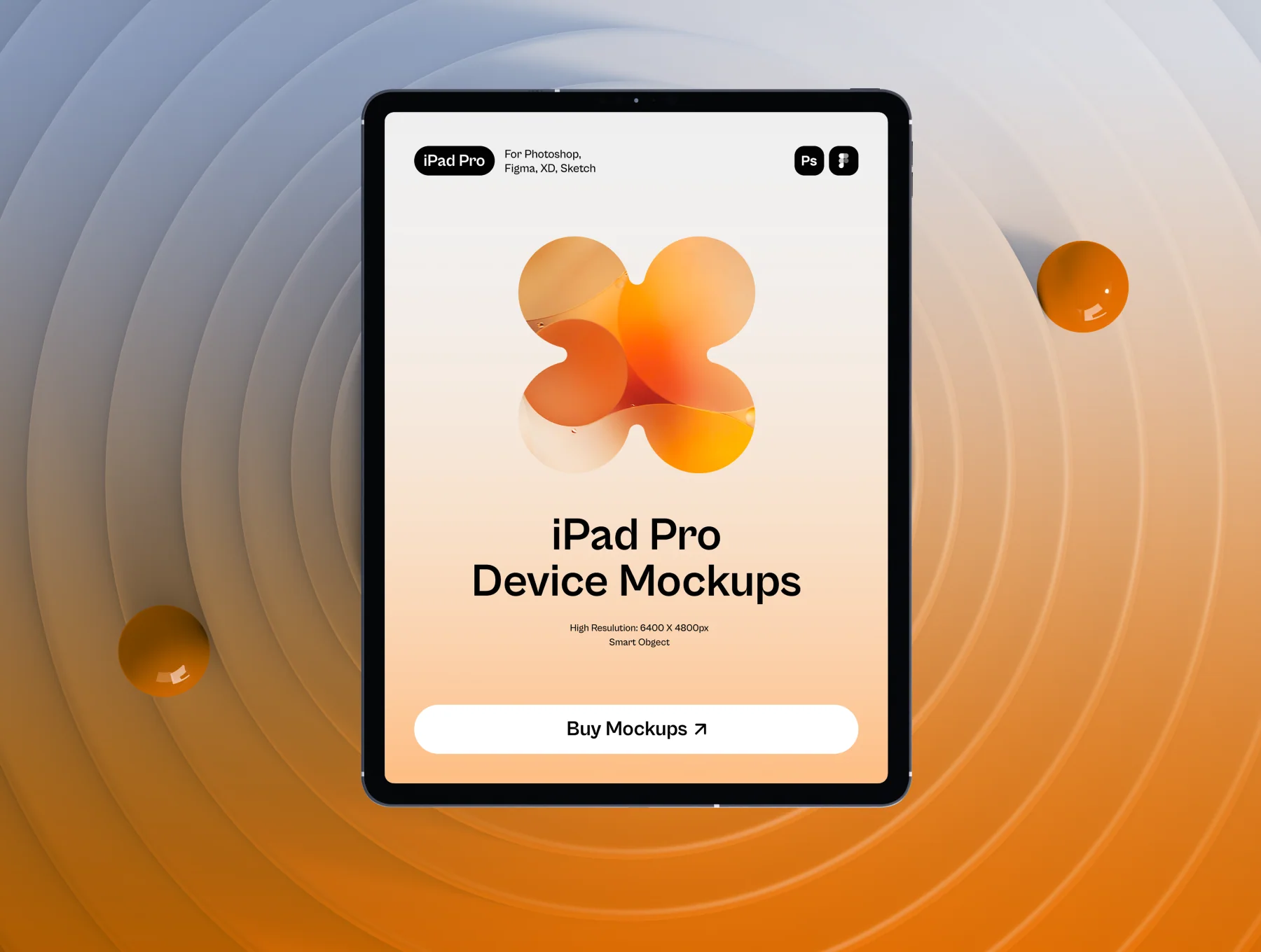 Padsy - iPad Pro Mockups Part.1 5