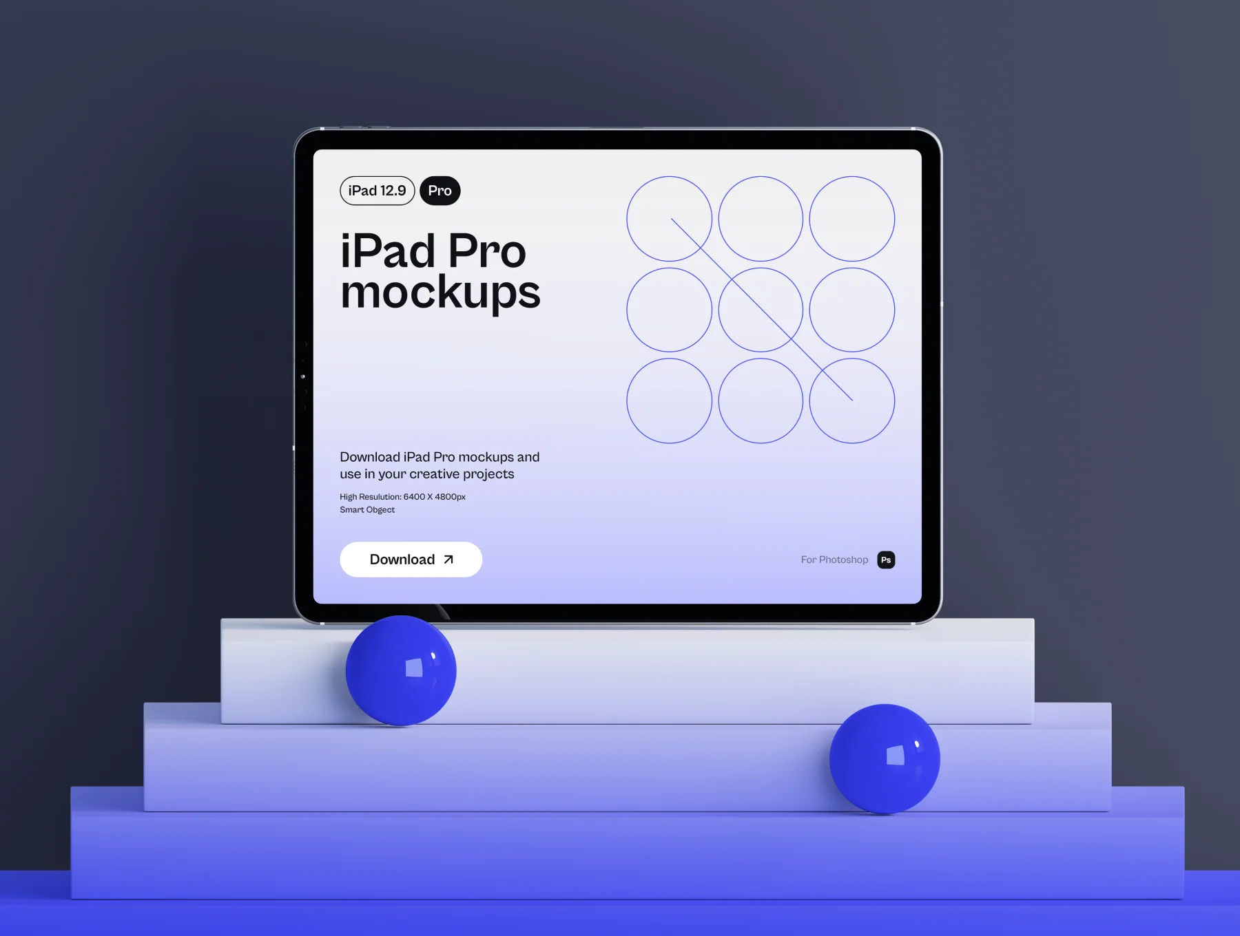 Padsy - iPad Pro Mockups Part.1 6
