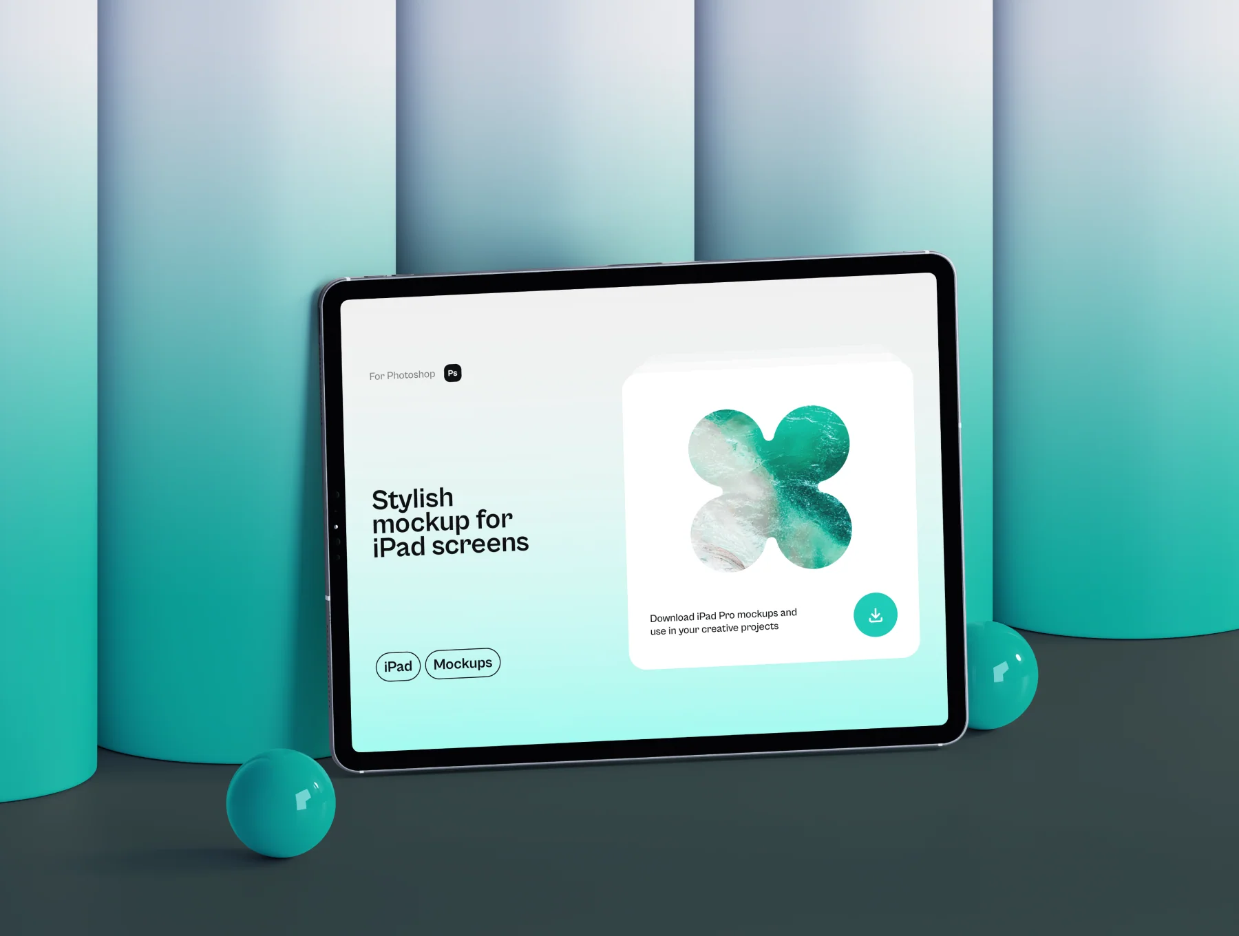 Padsy - iPad Pro Mockups Part.2 6