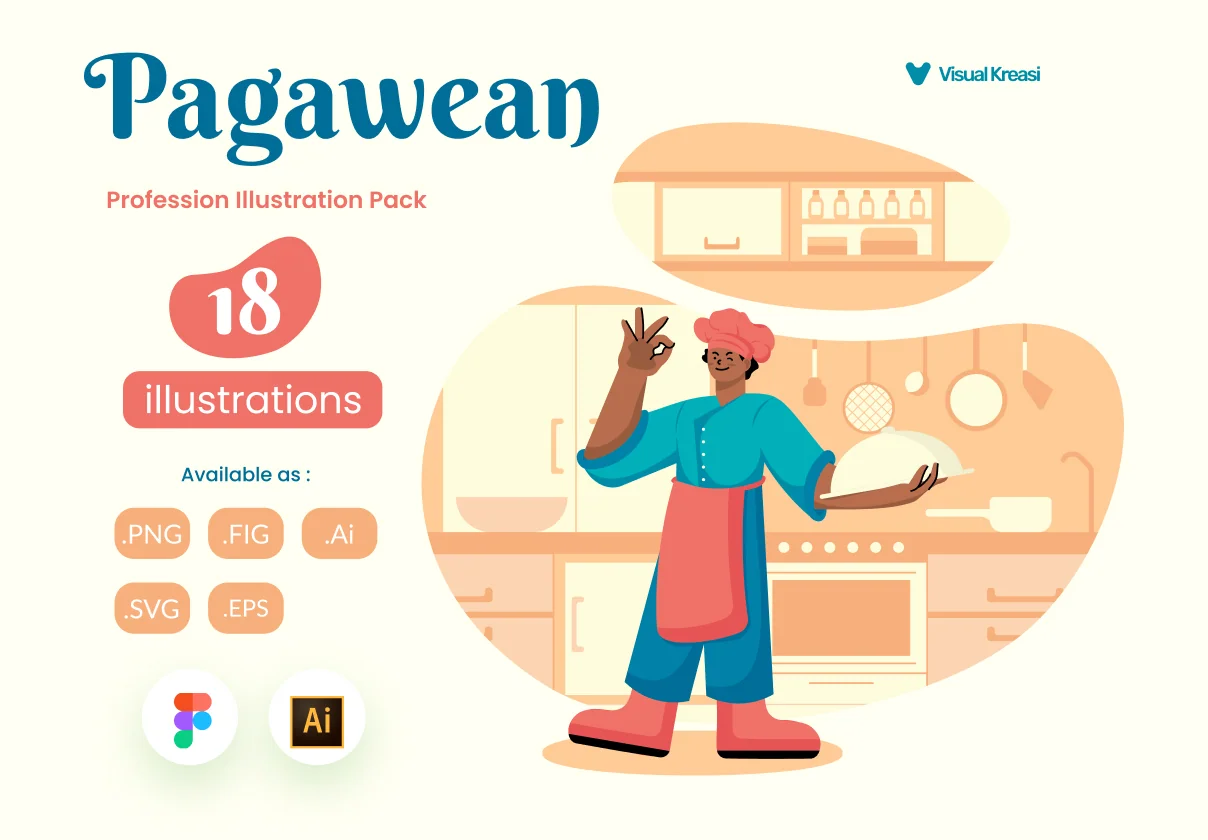Pagawean - Profession Illustration Pack