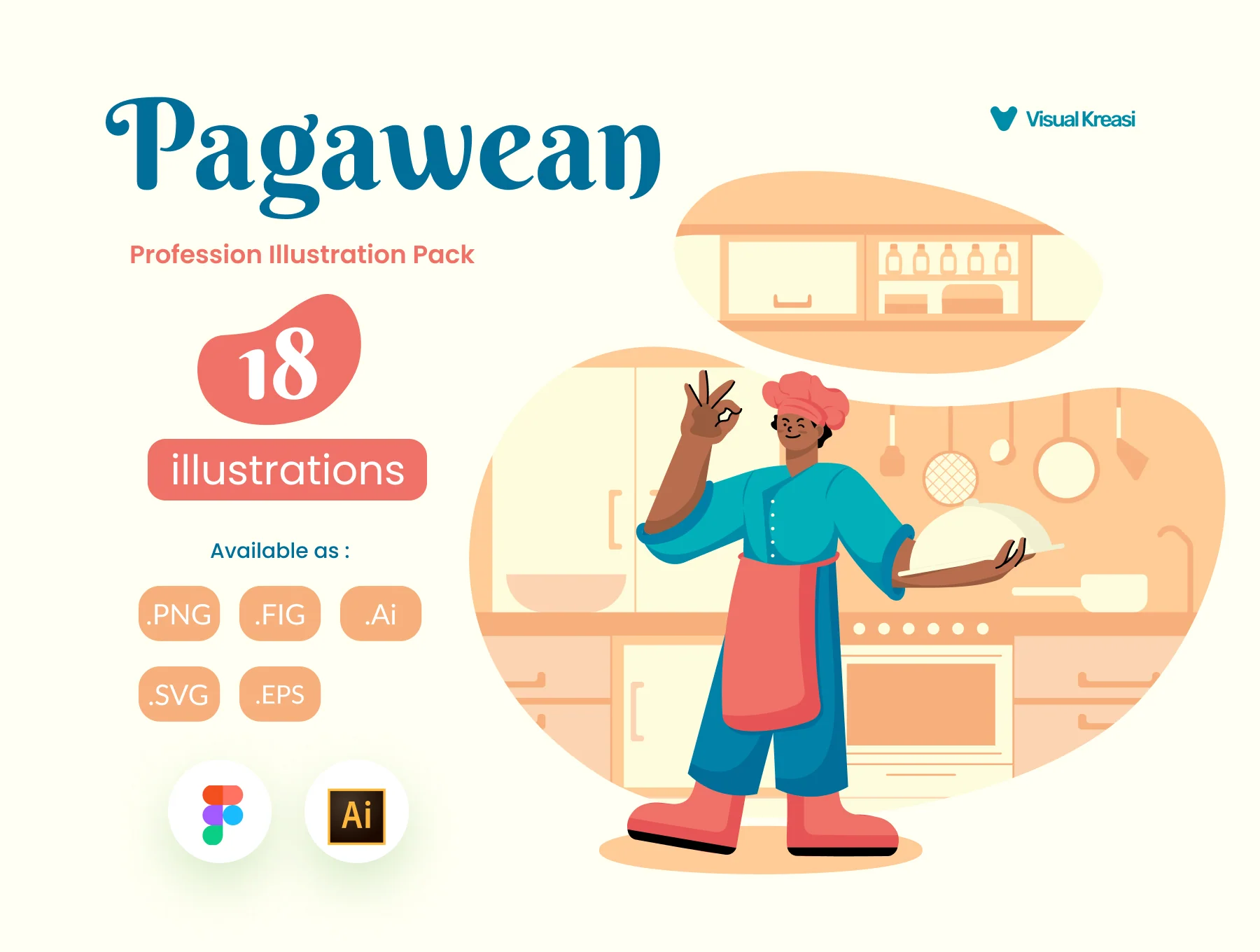 Pagawean - Profession Illustration Pack