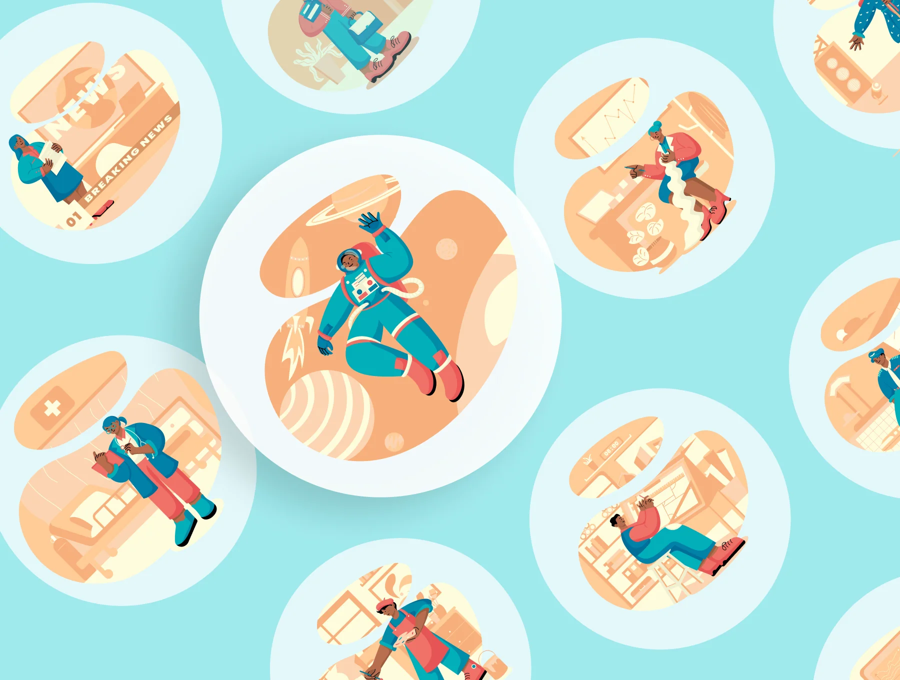 Pagawean - Profession Illustration Pack 3
