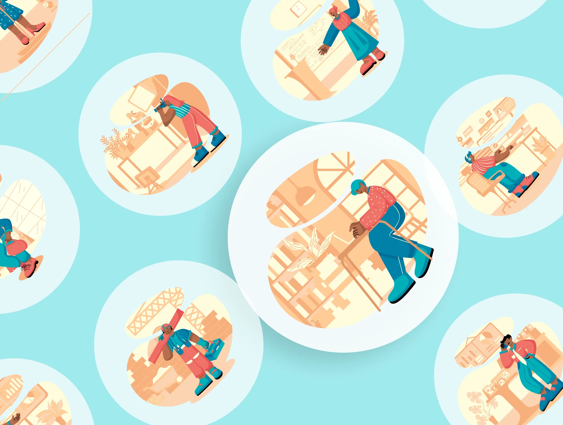 Pagawean - Profession Illustration Pack 4