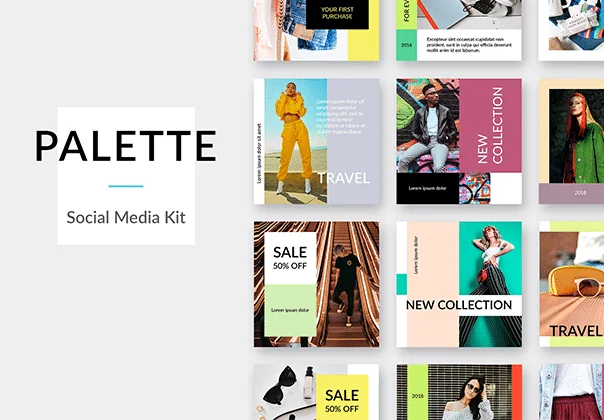 Palette Social Media Kit