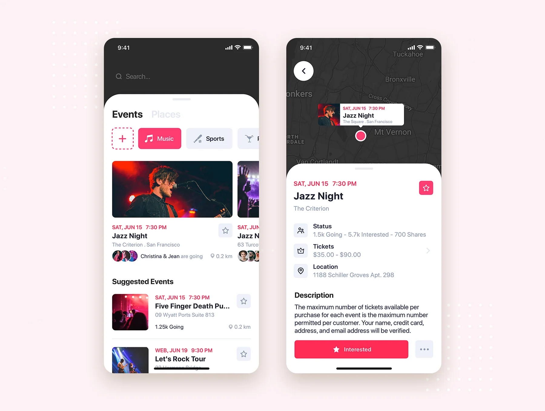 Pallas Mobile UI Kit 9