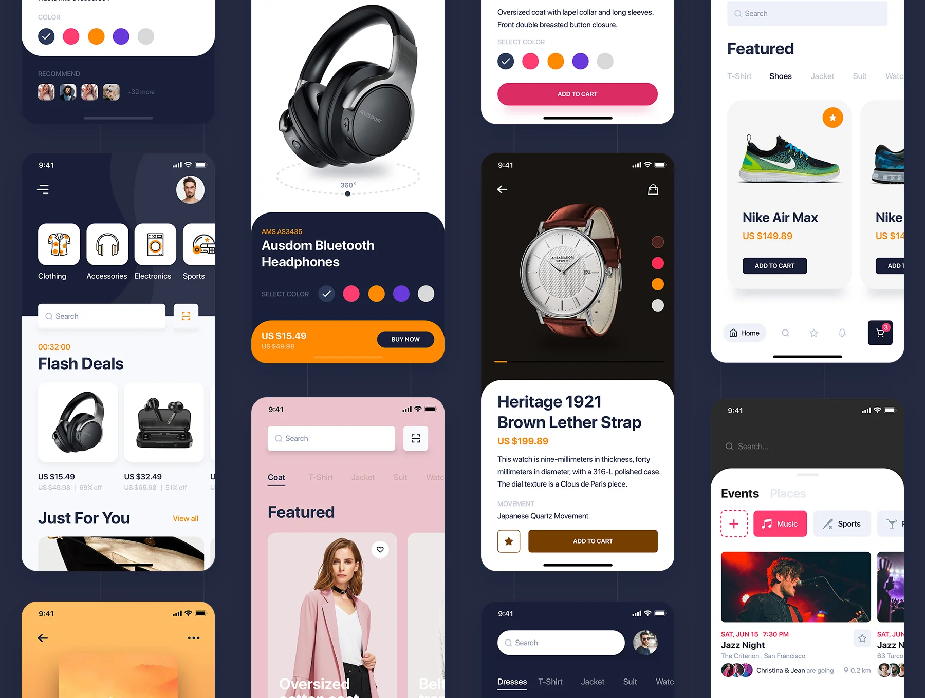 Pallas Mobile UI Kit 3