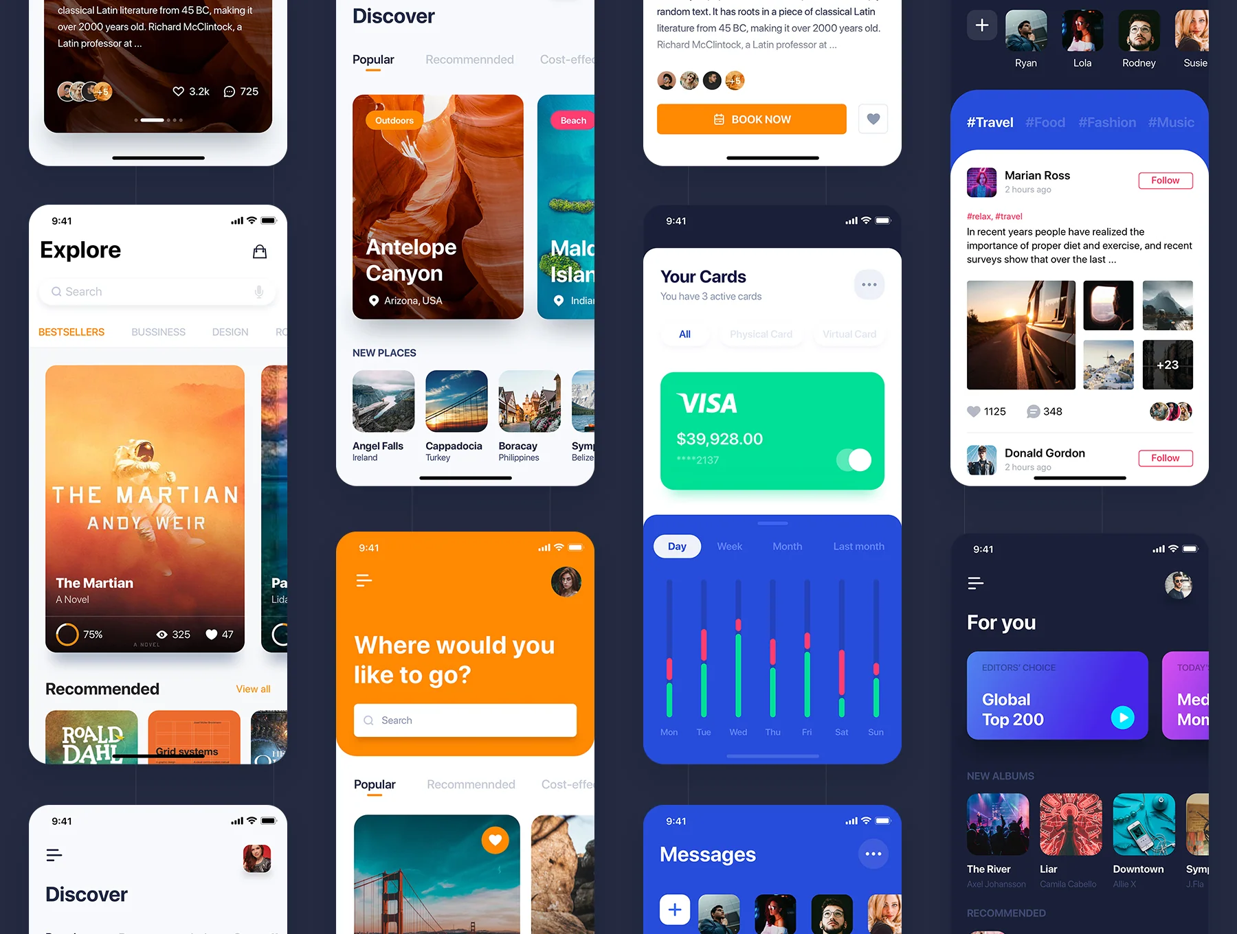 Pallas Mobile UI Kit 4