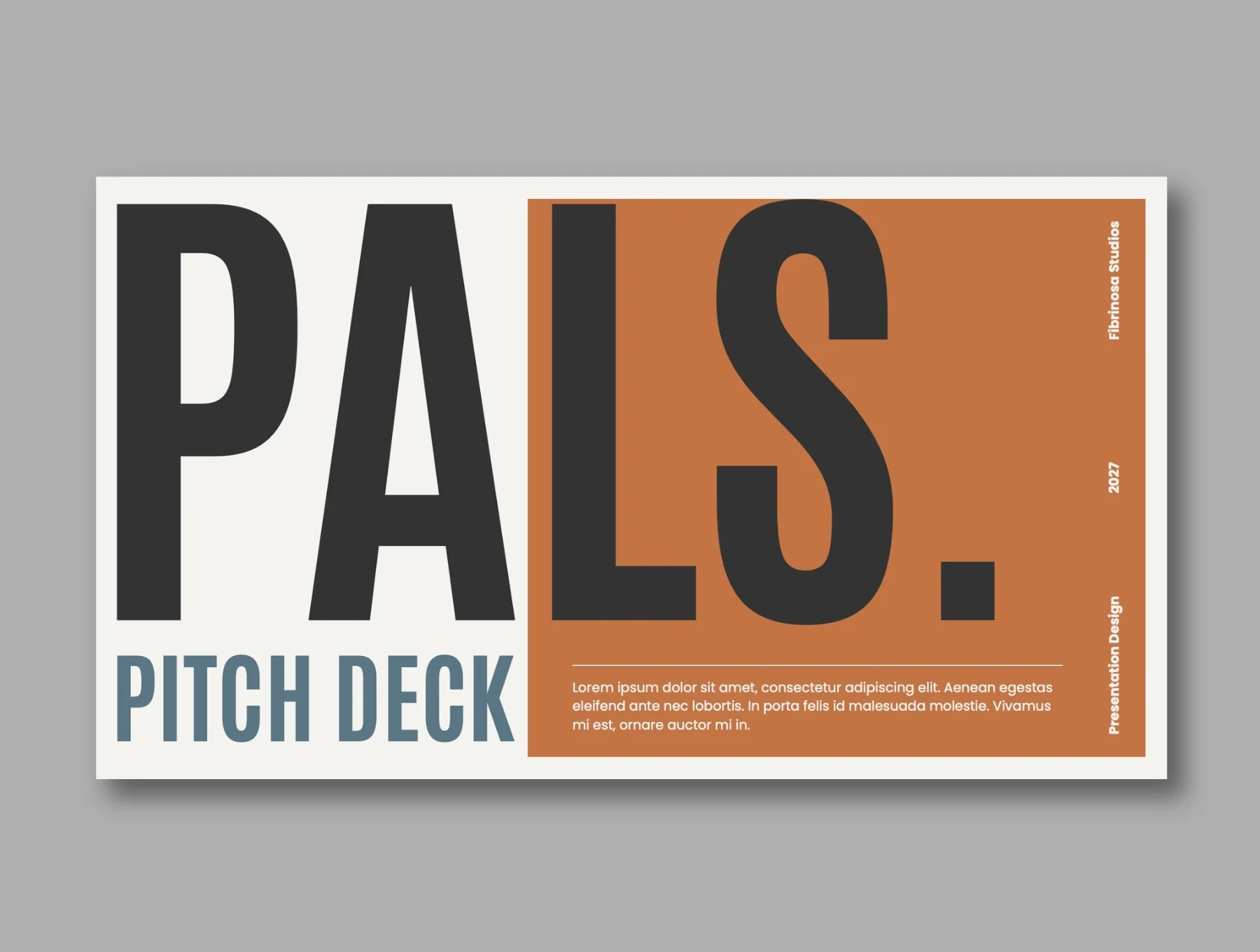 PALS Pitch Deck
