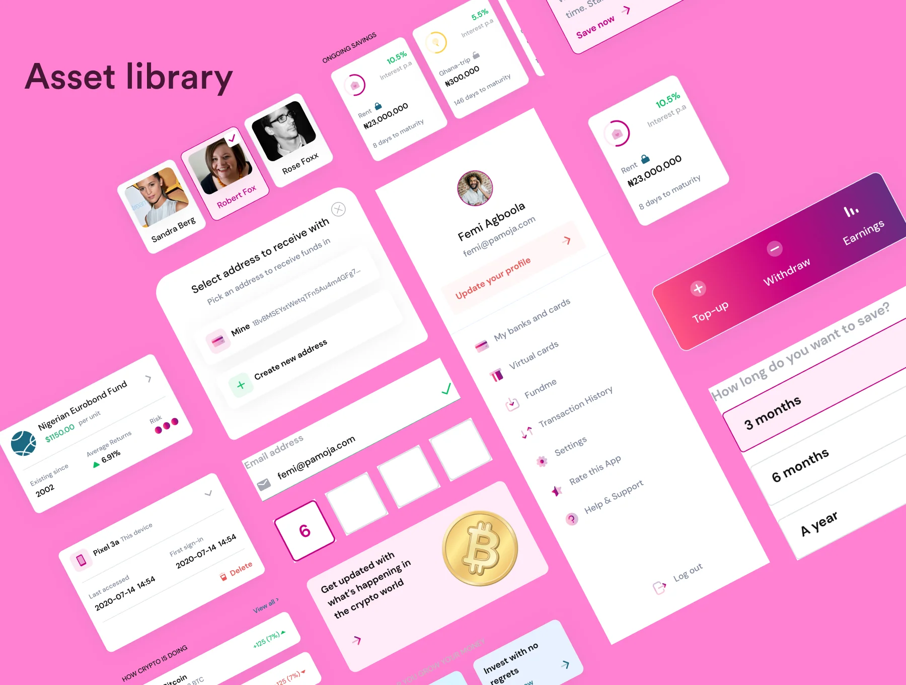 Pamoja Finance UI Kit 2