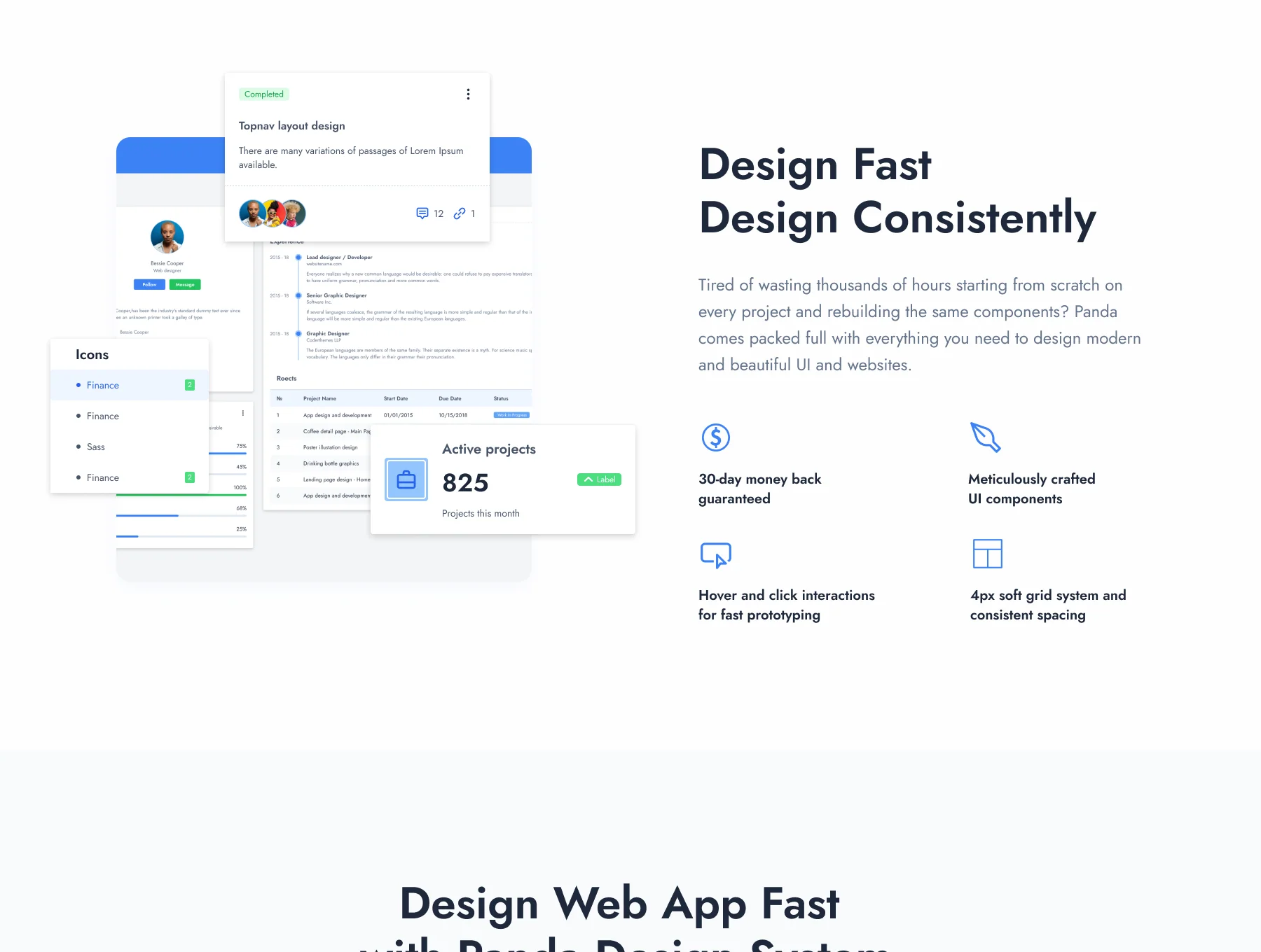 Panda UI Kit  – Figma Design System 3