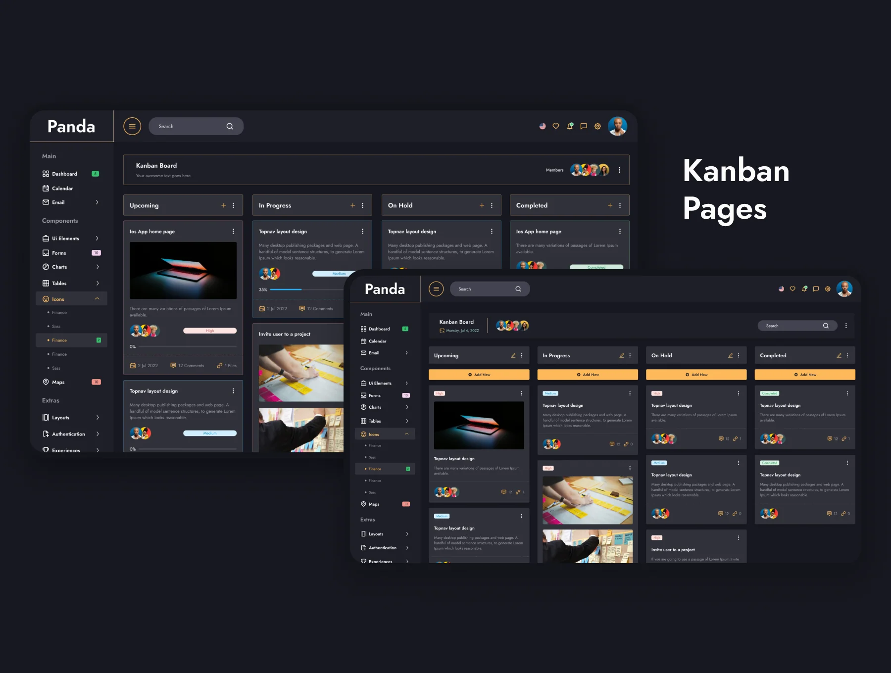 Panda UI Kit  – Figma Design System 7