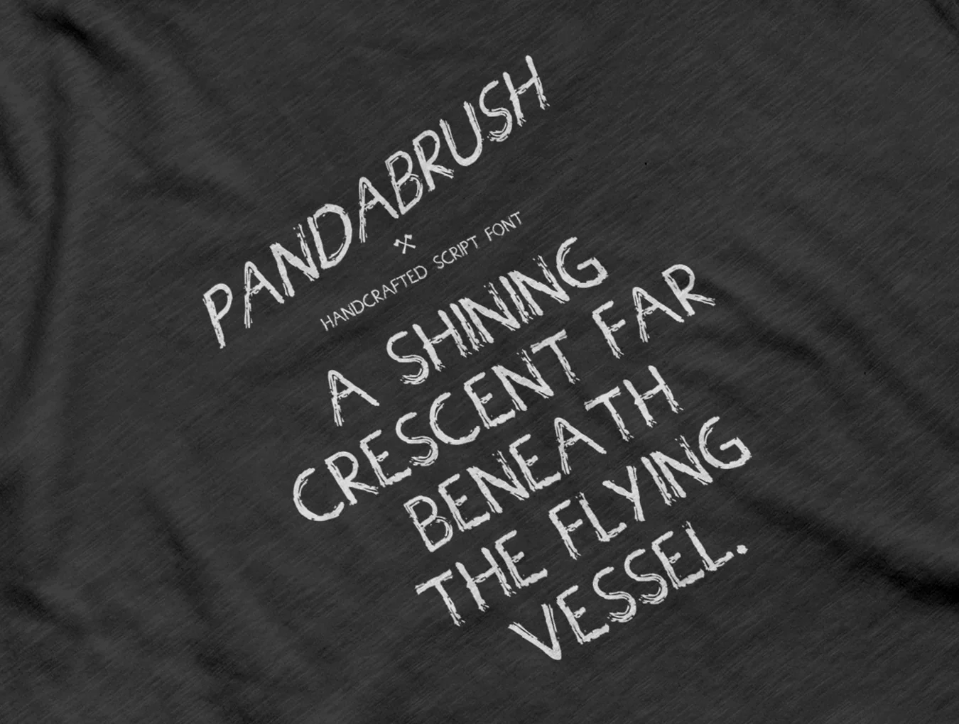 Pandabrush Typeface 2