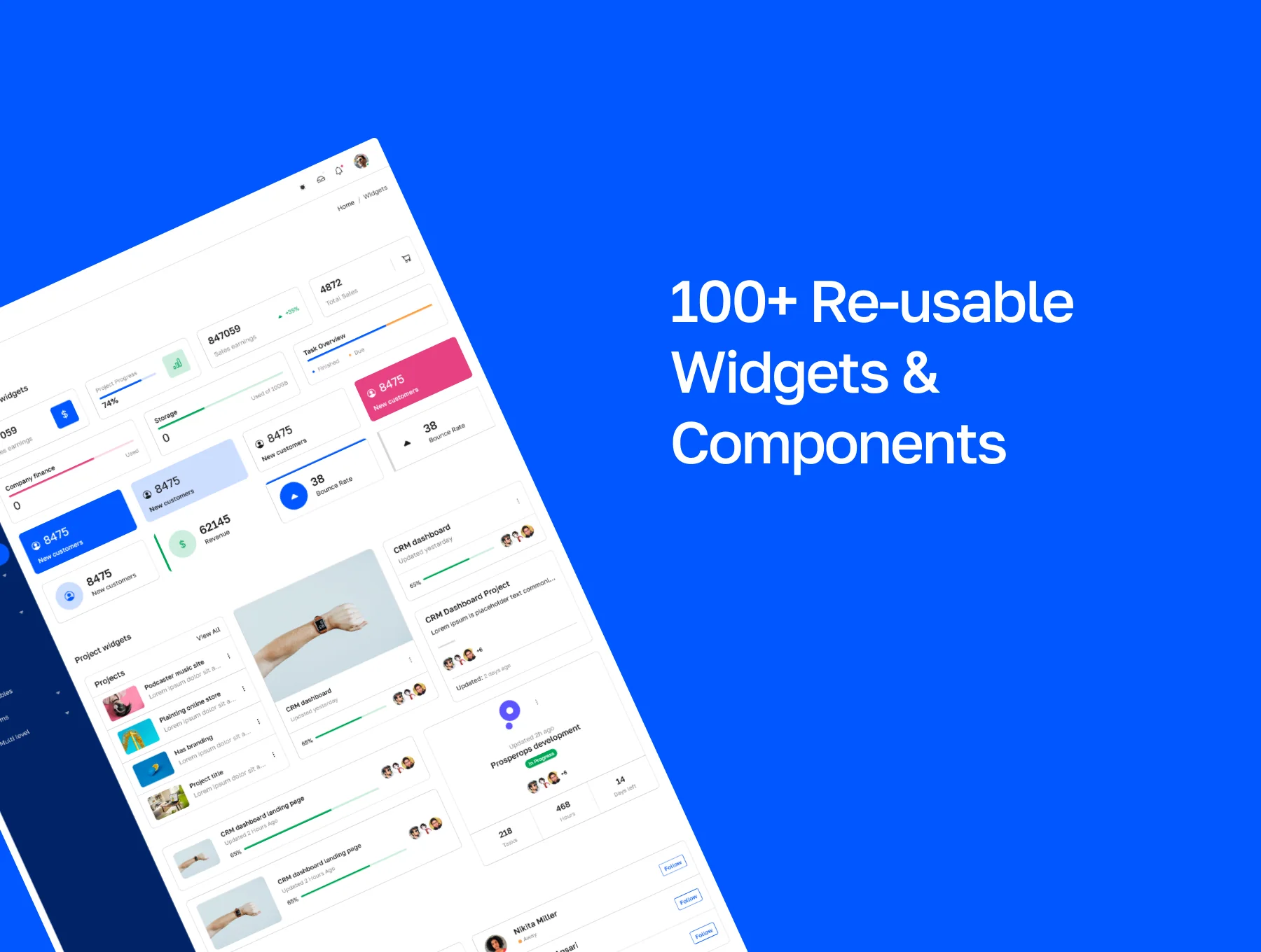Panel - Admin Dashboard UI Kit 4