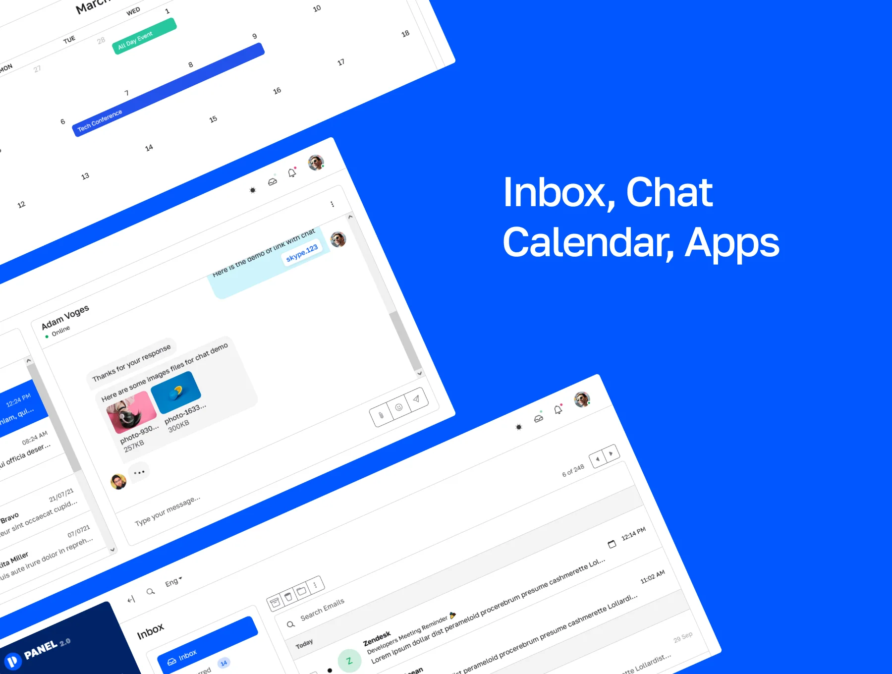 Panel - Admin Dashboard UI Kit 6