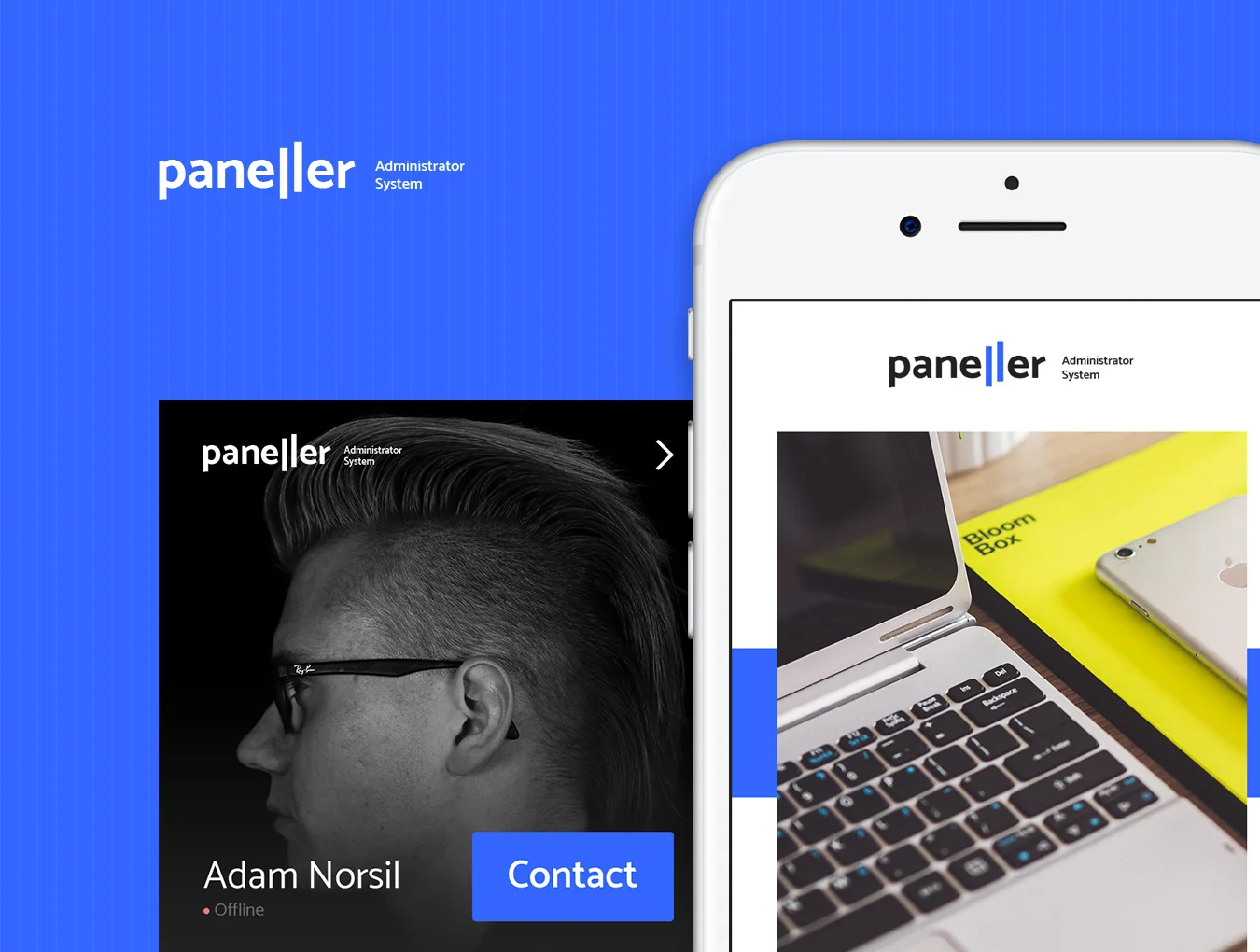 Paneller Admin Dashboard iOS