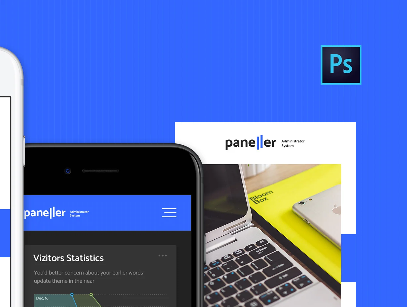 Paneller Admin Dashboard iOS 2