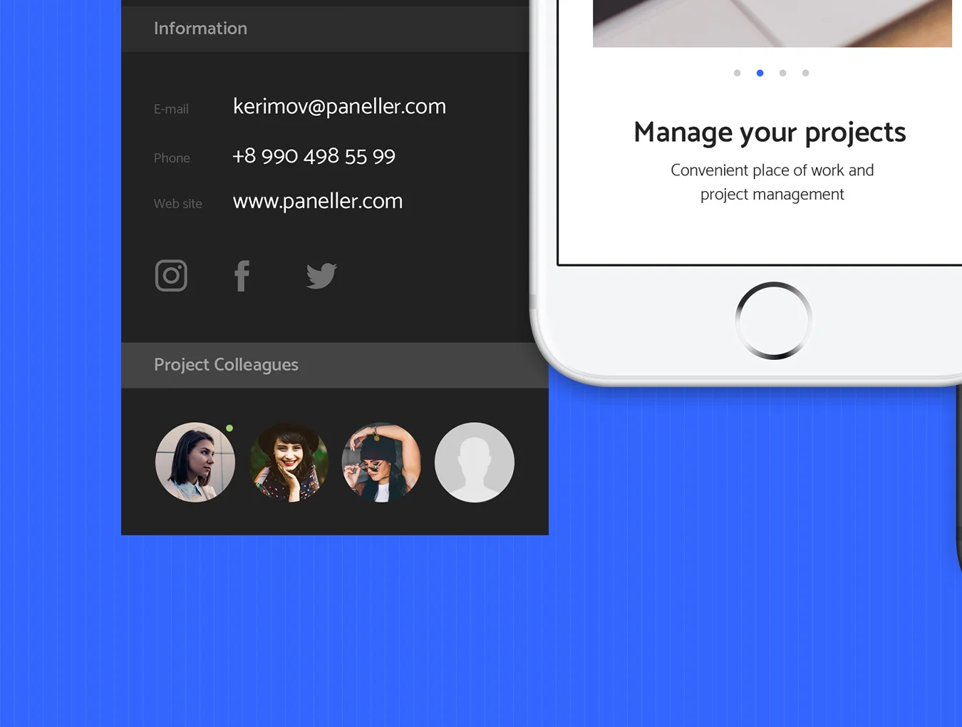 Paneller Admin Dashboard iOS 3