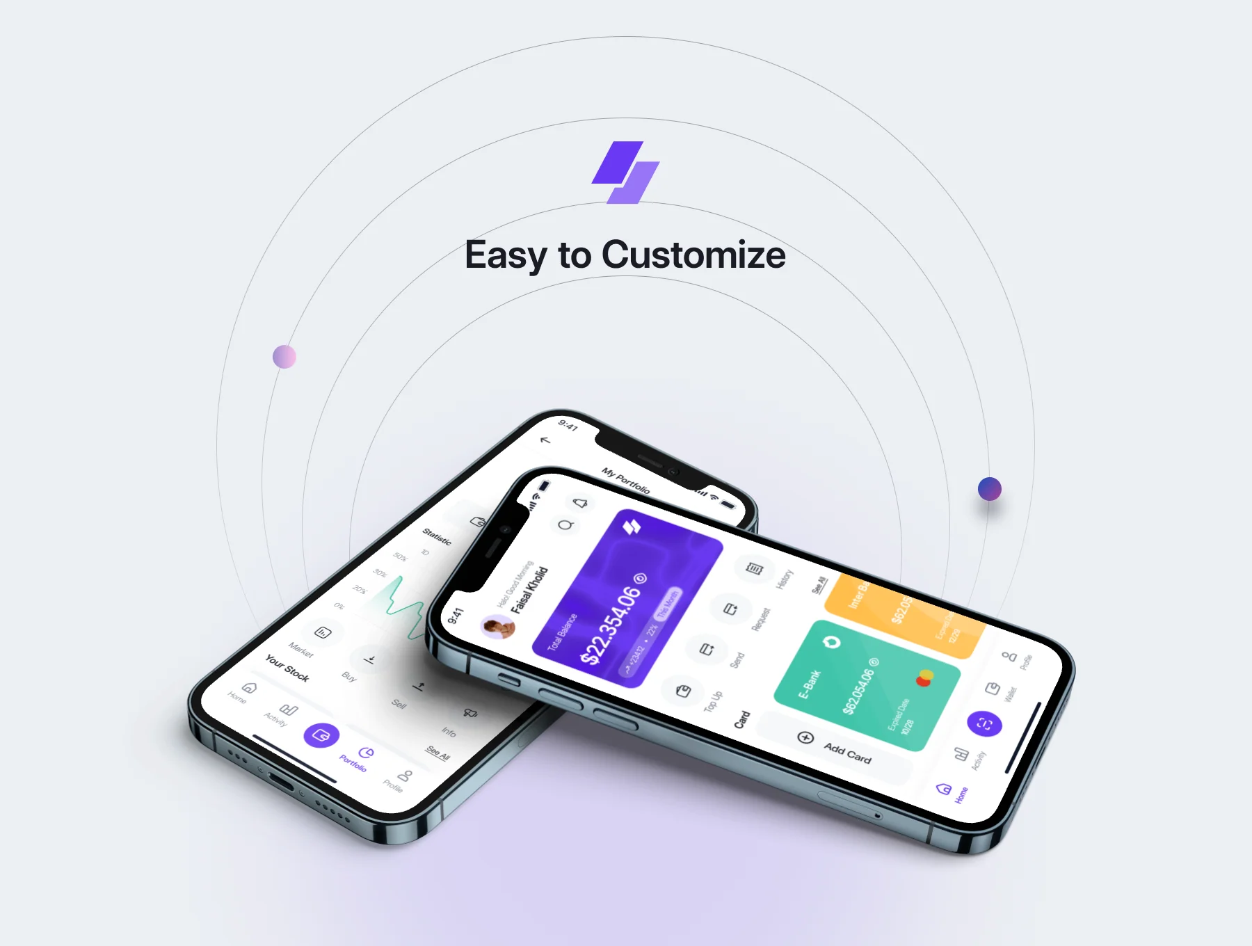 Light Mode - Paper Finance (Fintech mobile UI KIT) 3