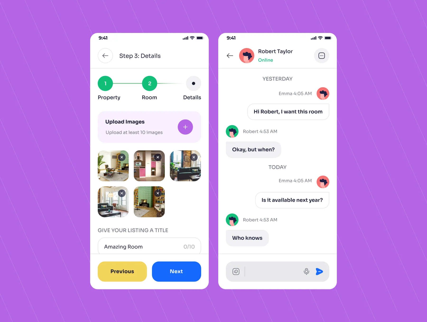 Paper Room Booking App Ui Kit 5