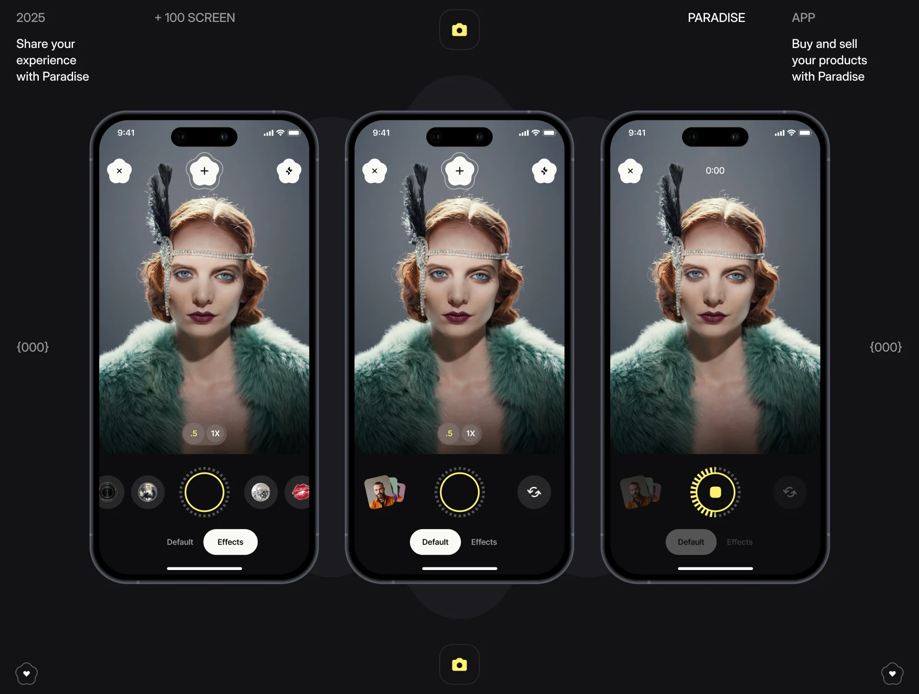 Paradise App UI kit 4