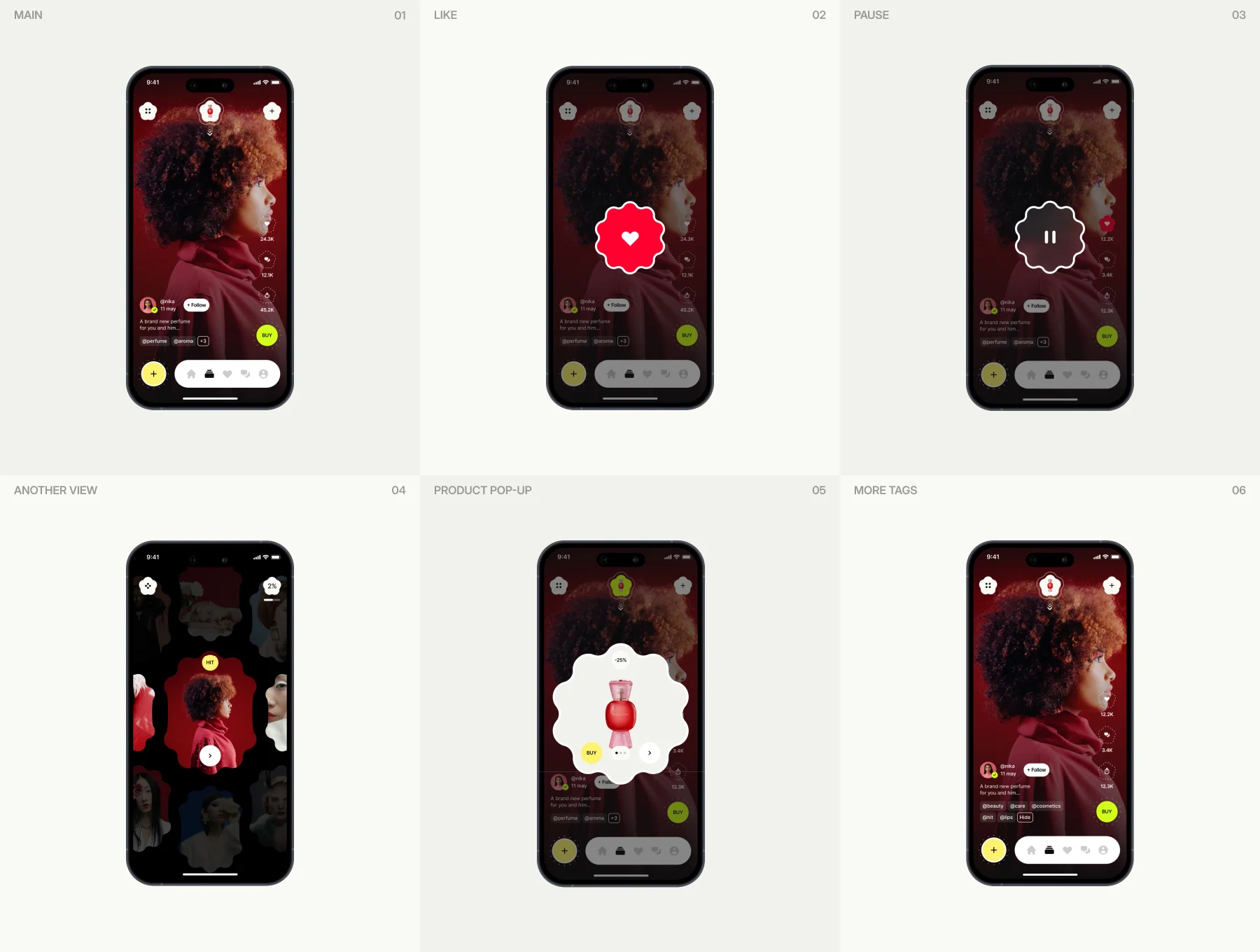Paradise App UI kit 5