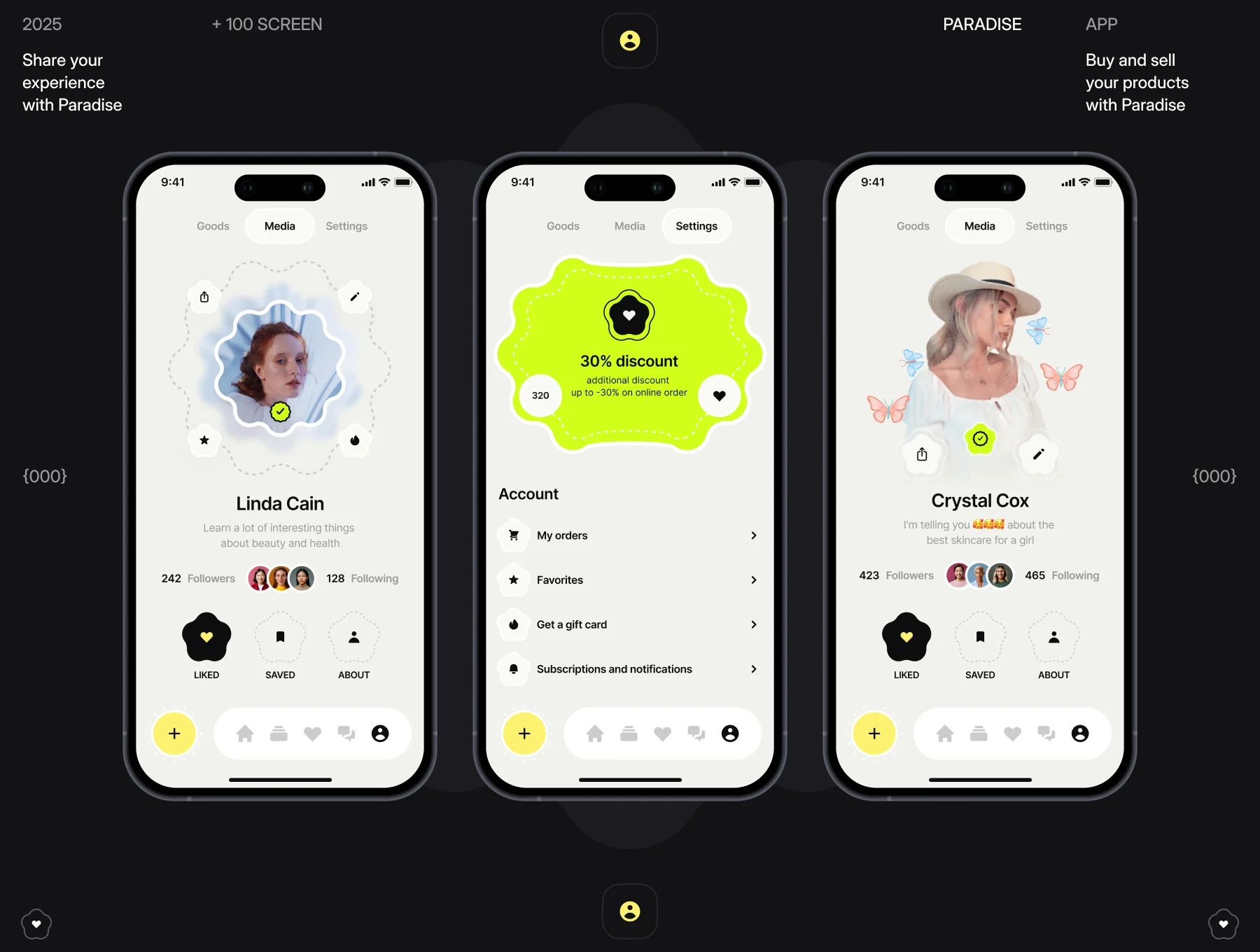 Paradise App UI kit 7