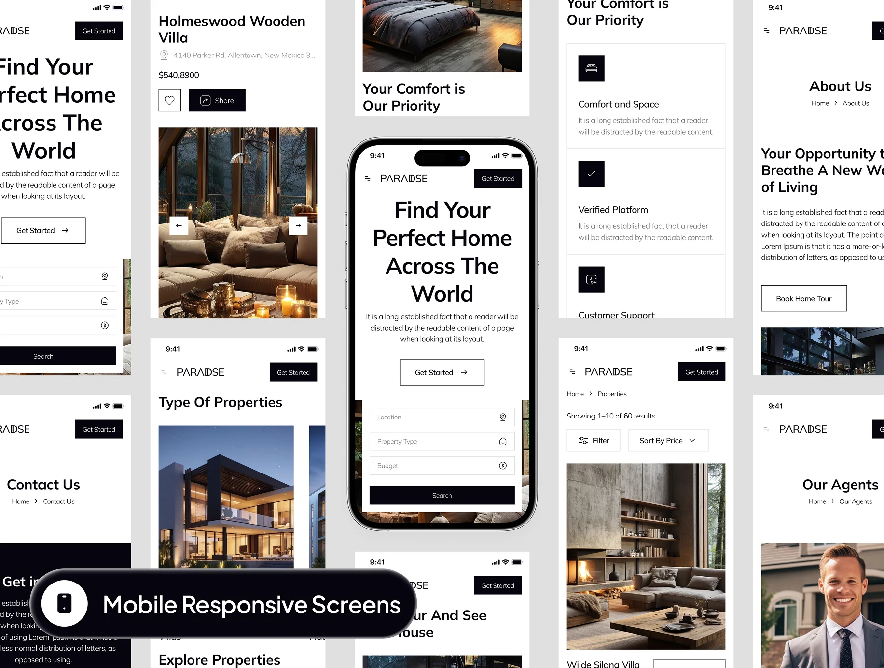 Paradise - Real Estate Website Framer Template 9