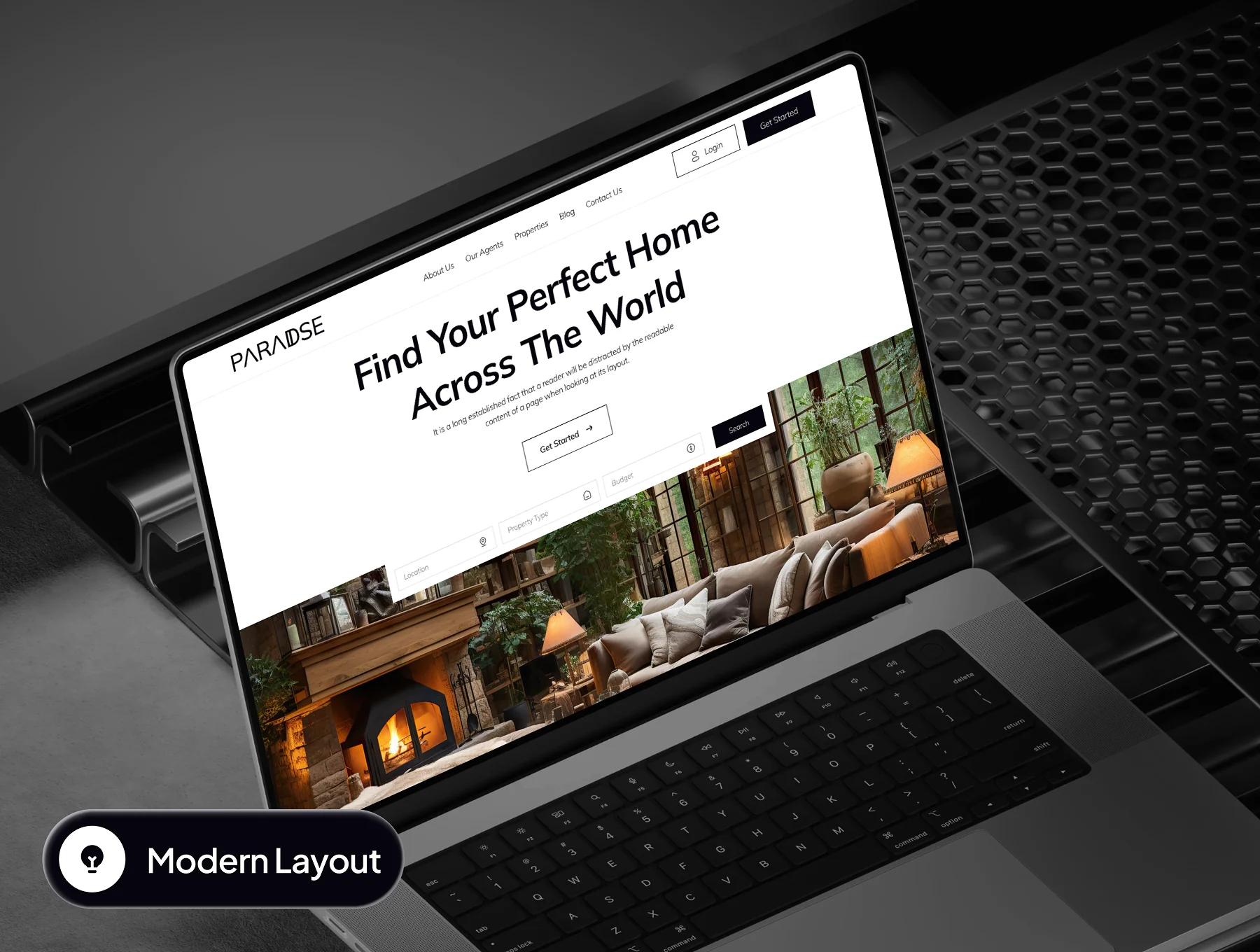 Paradise - Real Estate Website Framer Template 5