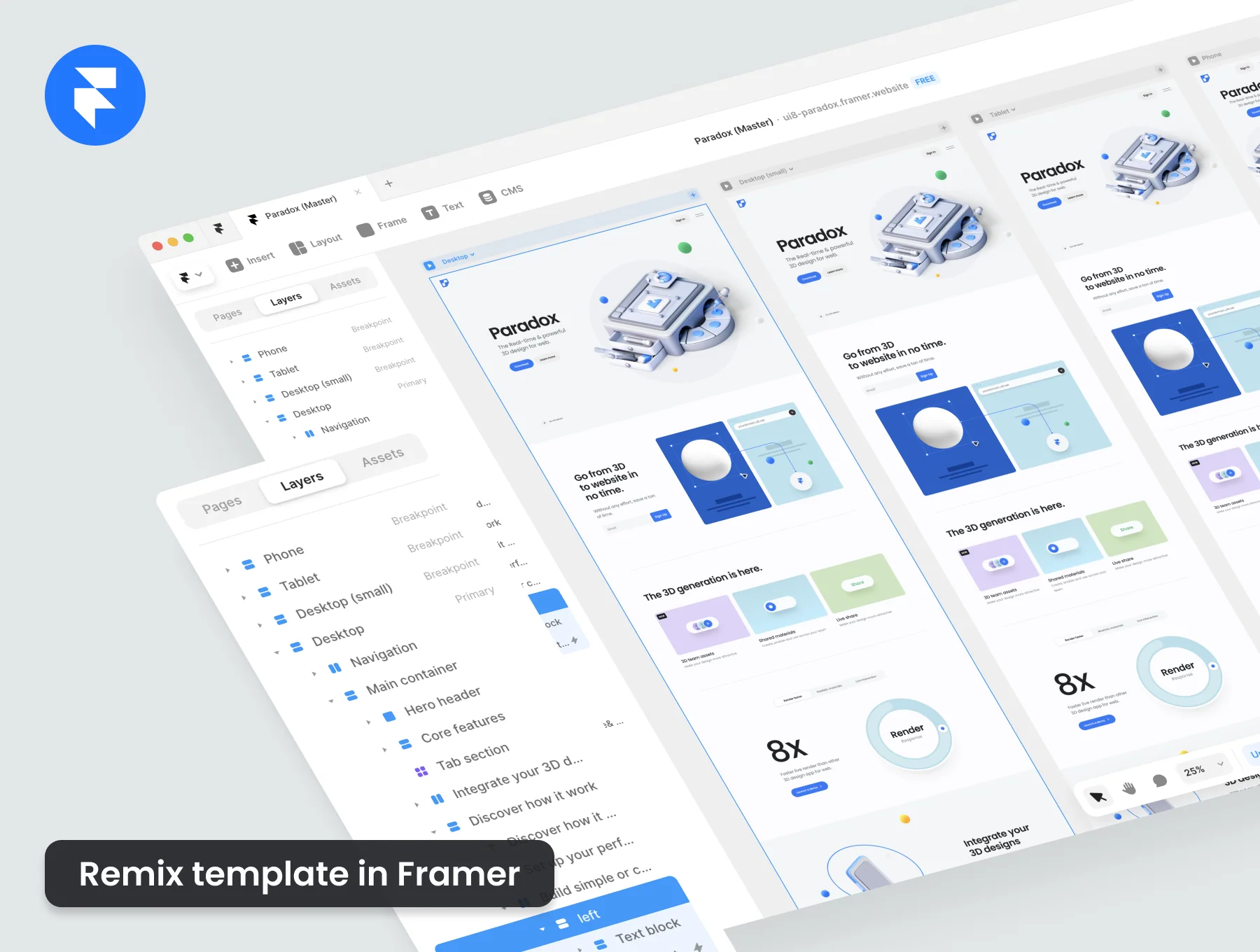 Paradox – Premium SaaS landing page kit 5