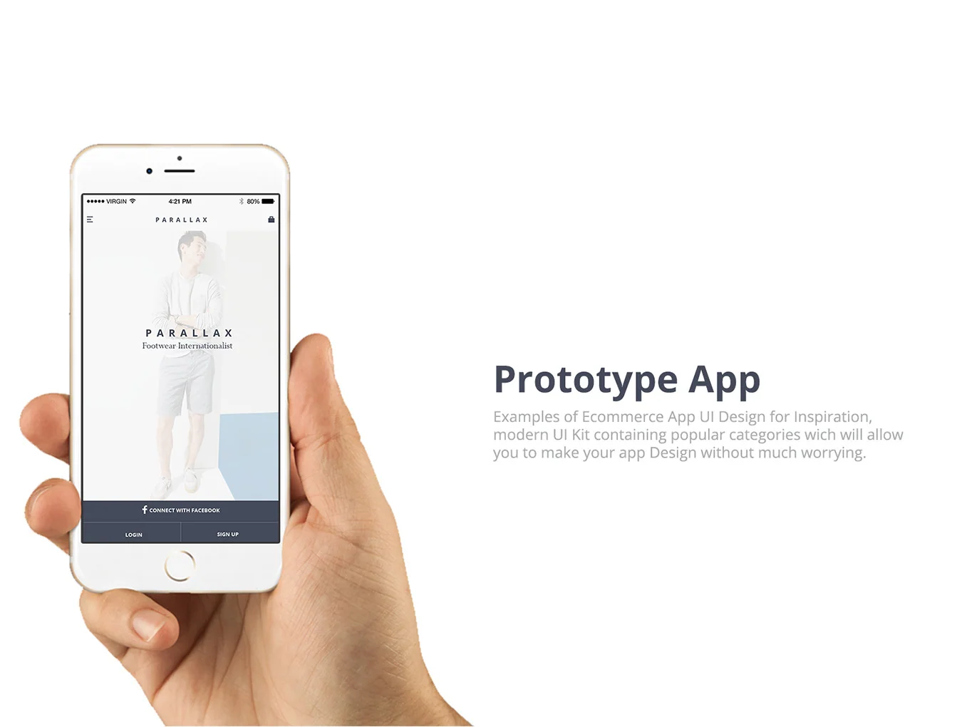 Parallax iOS Screen