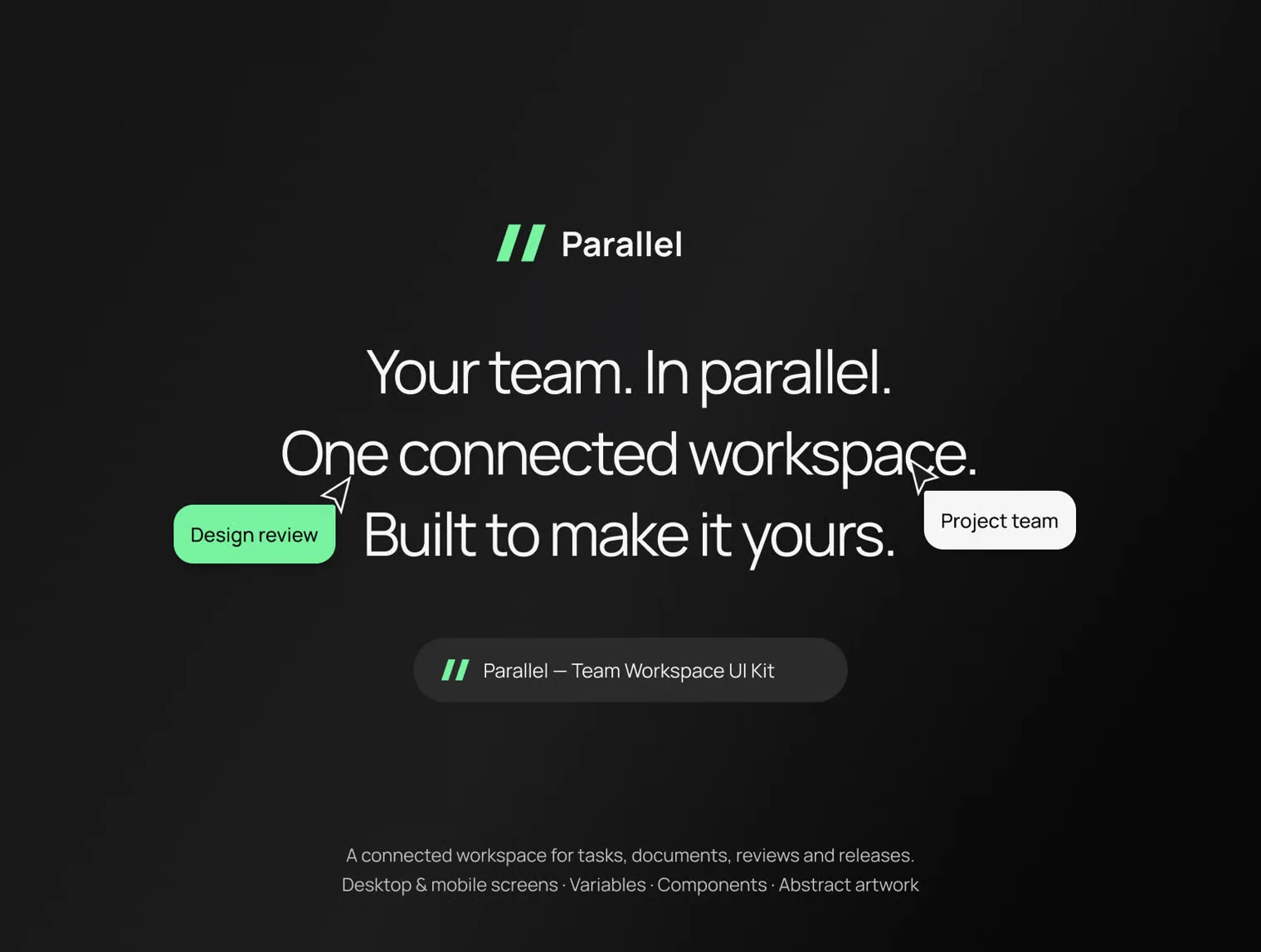 Parallel Team Workspace UI Kit 8