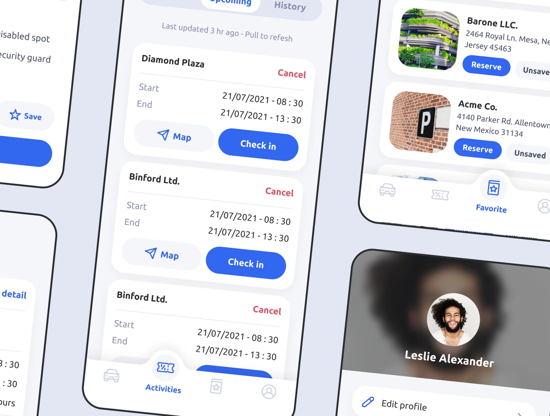 Park your Car UI Kit 6