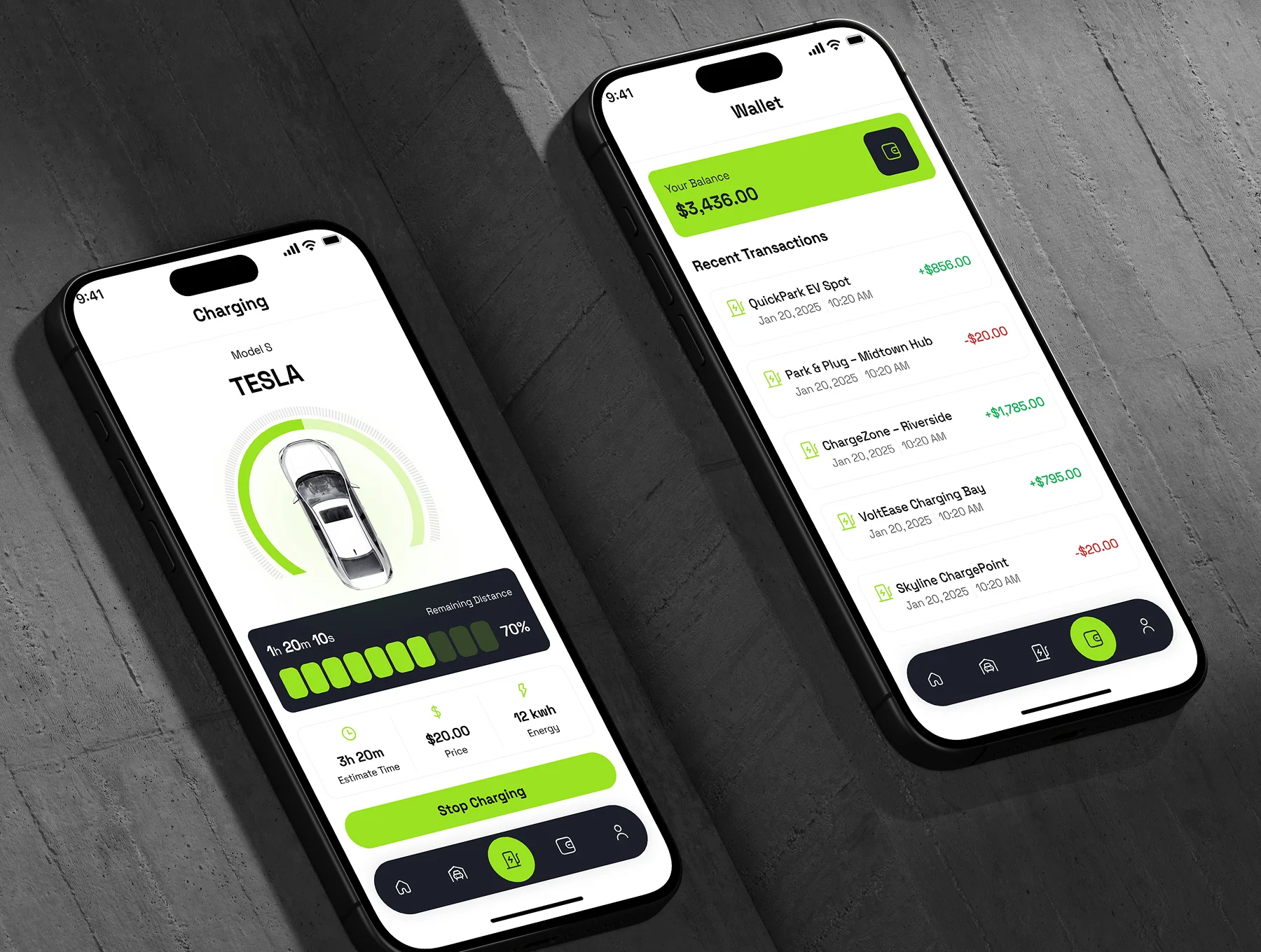 Parkify - Car Parking and Charging Mobile APP UI Kit 7