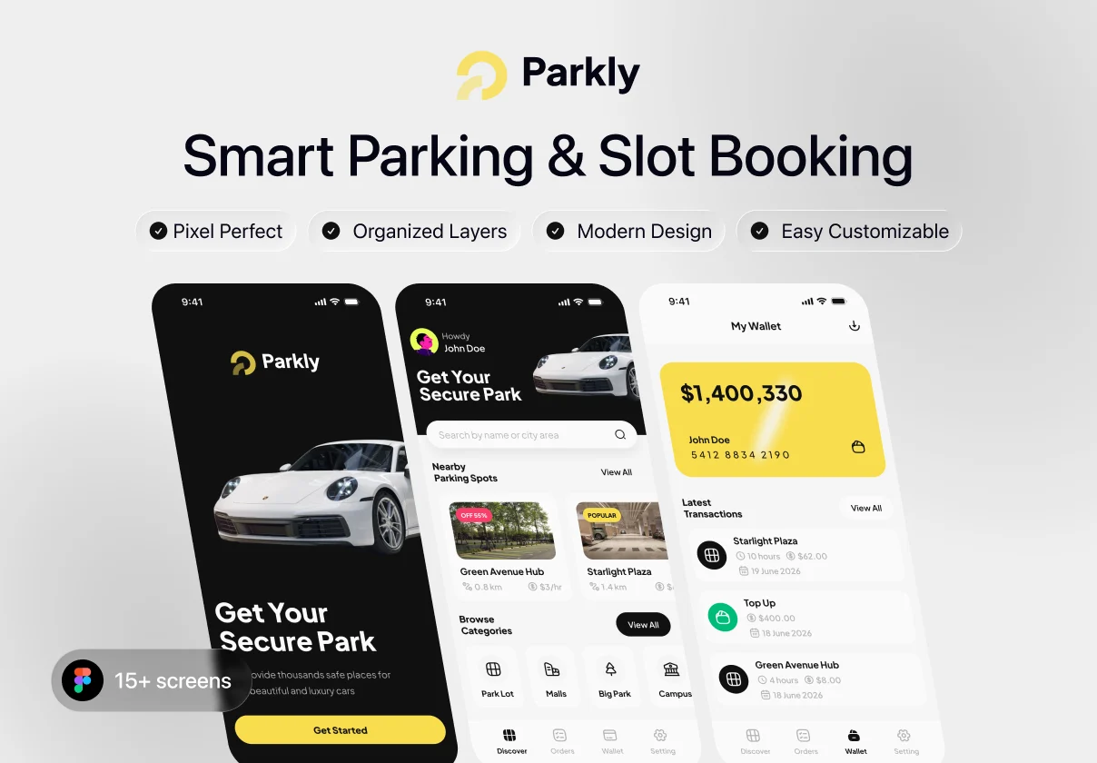 Parkly - Smart Parking & Slot Booking