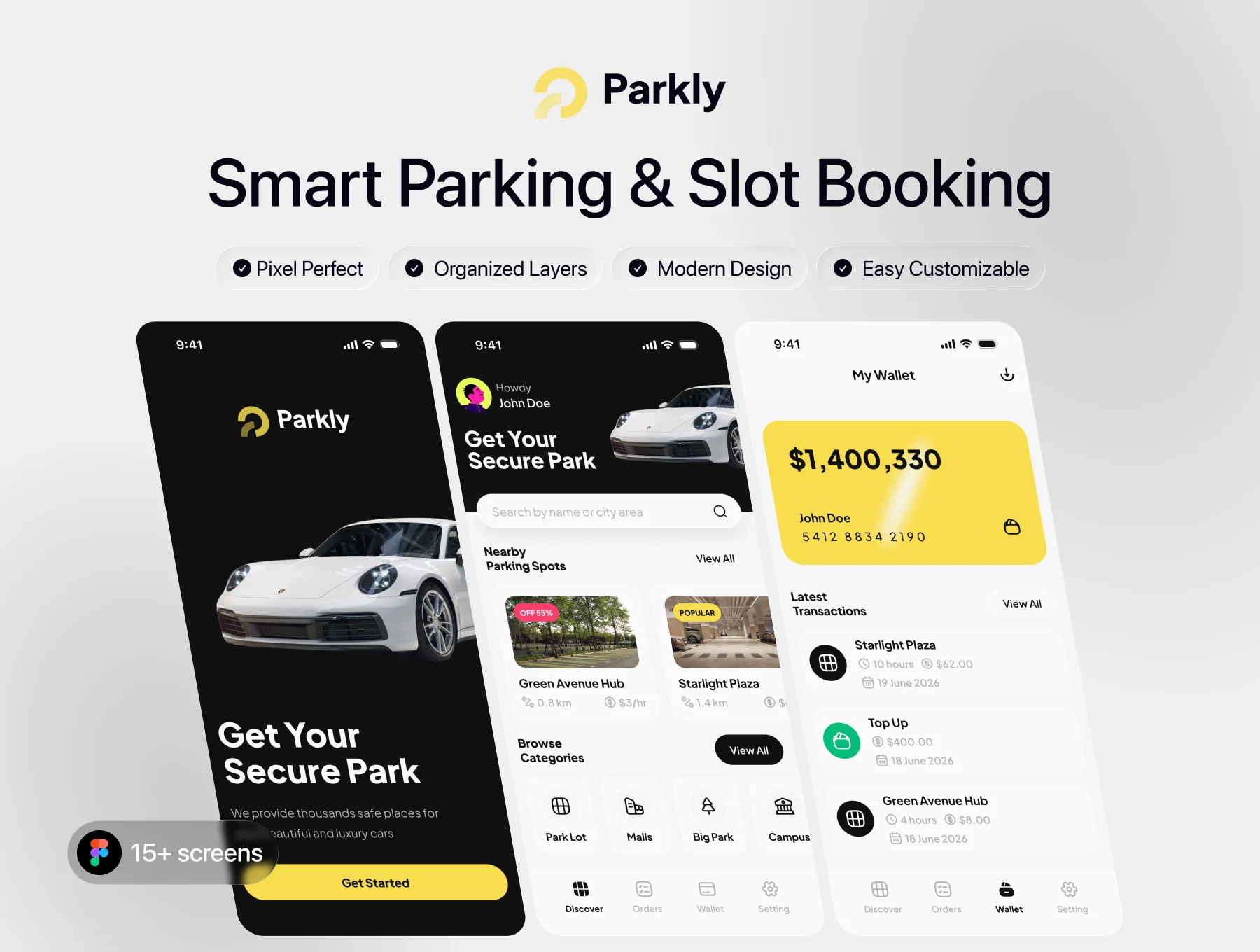 Parkly - Smart Parking & Slot Booking