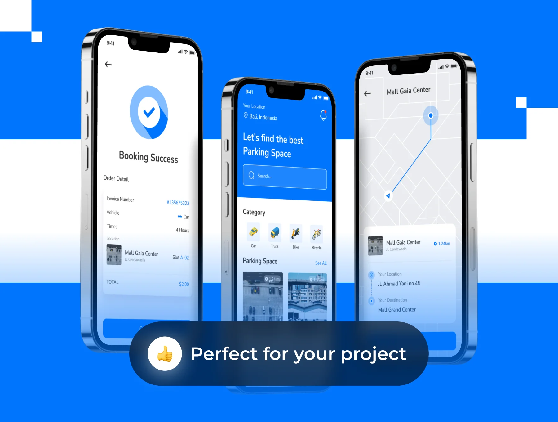 Parkuy - Parking App UI Kit 5