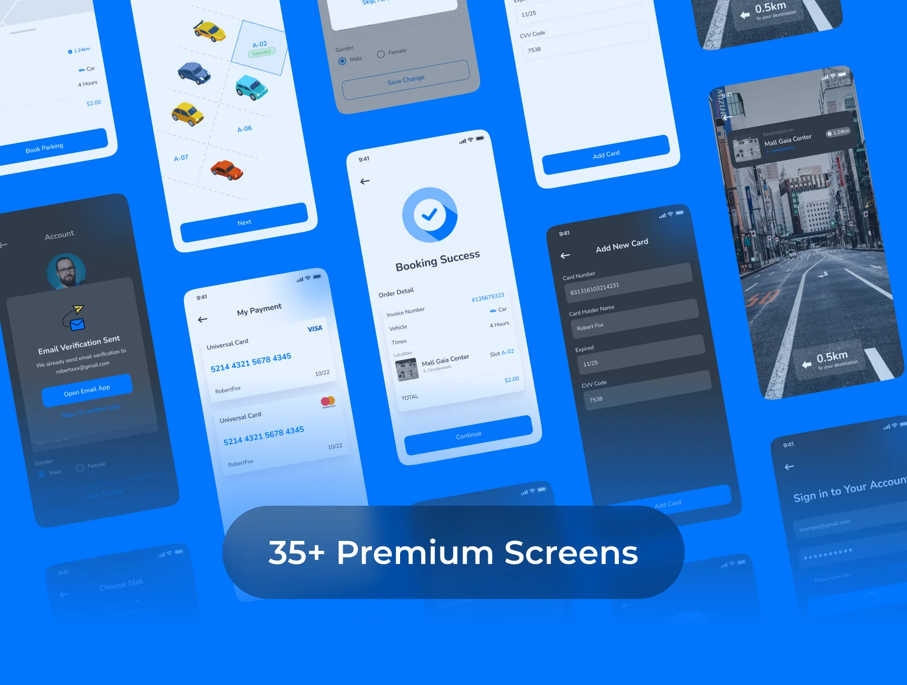 Parkuy - Parking App UI Kit 6