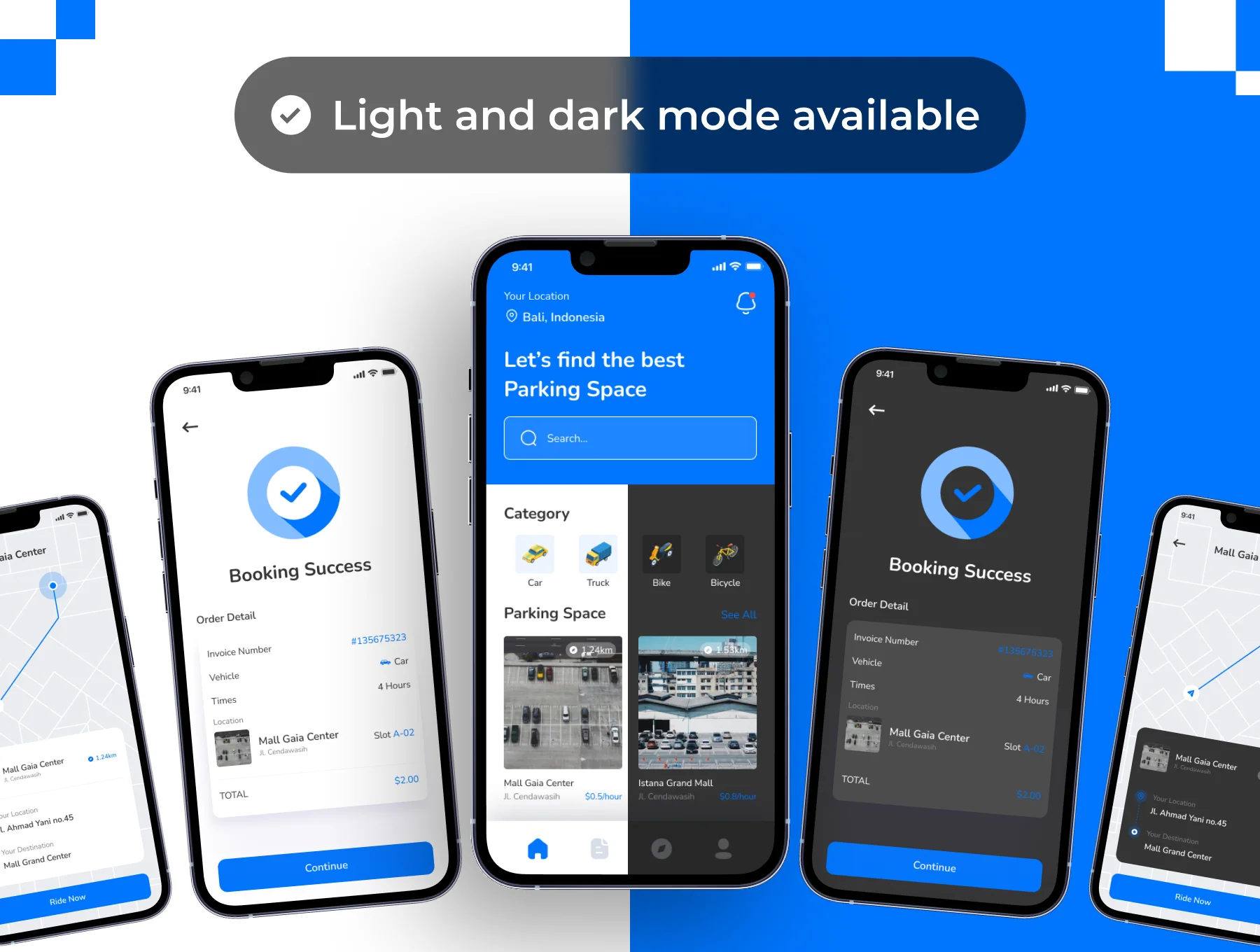Parkuy - Parking App UI Kit 7