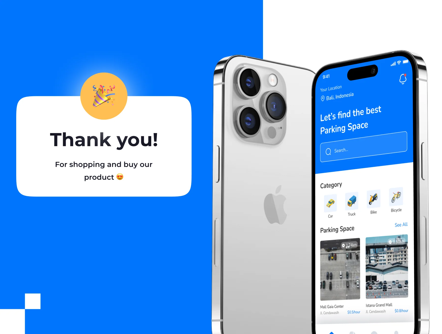 Parkuy - Parking App UI Kit 8