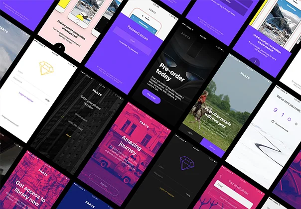 Parts UI Mobile Kit