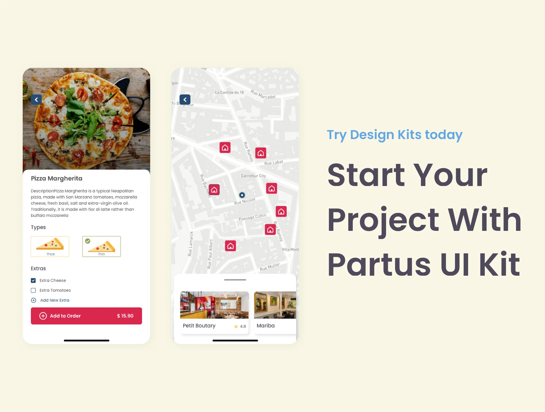 Partus Delivery UI Kit 3