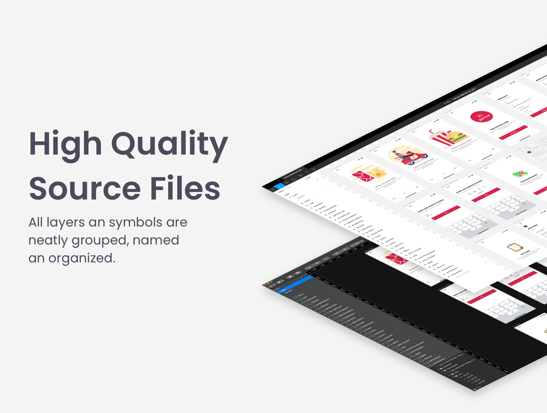 Partus Delivery UI Kit 4