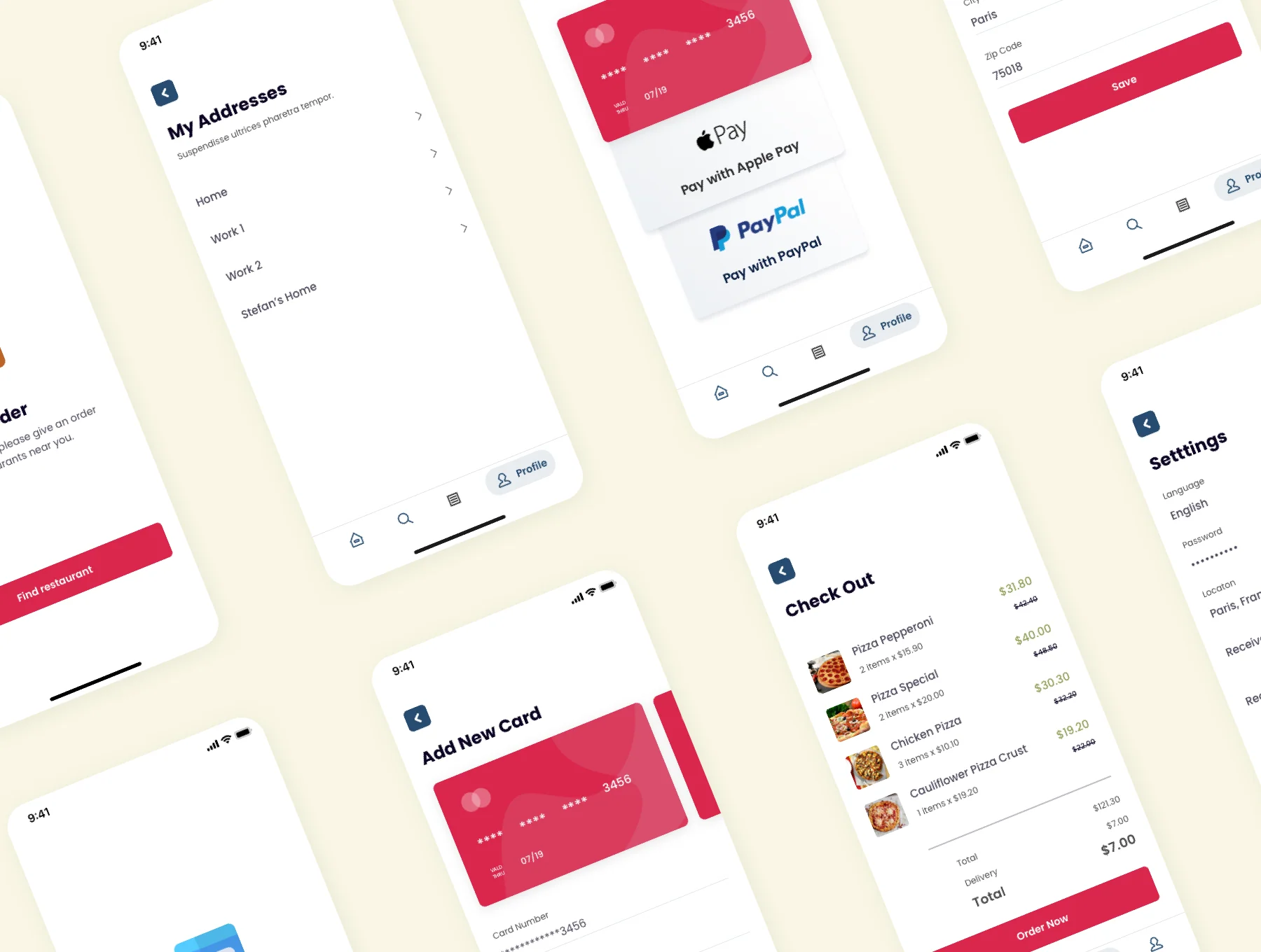 Partus Delivery UI Kit 6