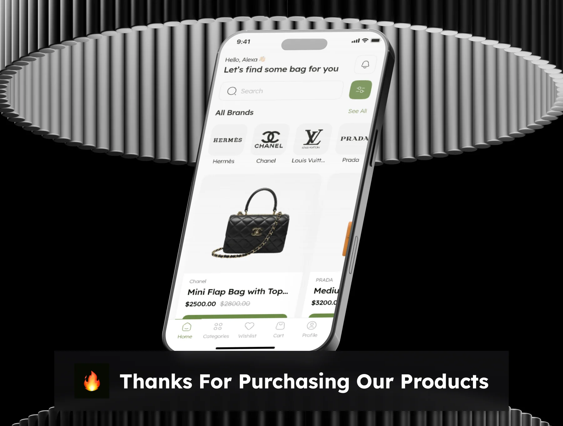 Pasel - Bag Store Ecommerce App UI Kit 8