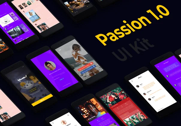 Passion 1.0 UI Kit