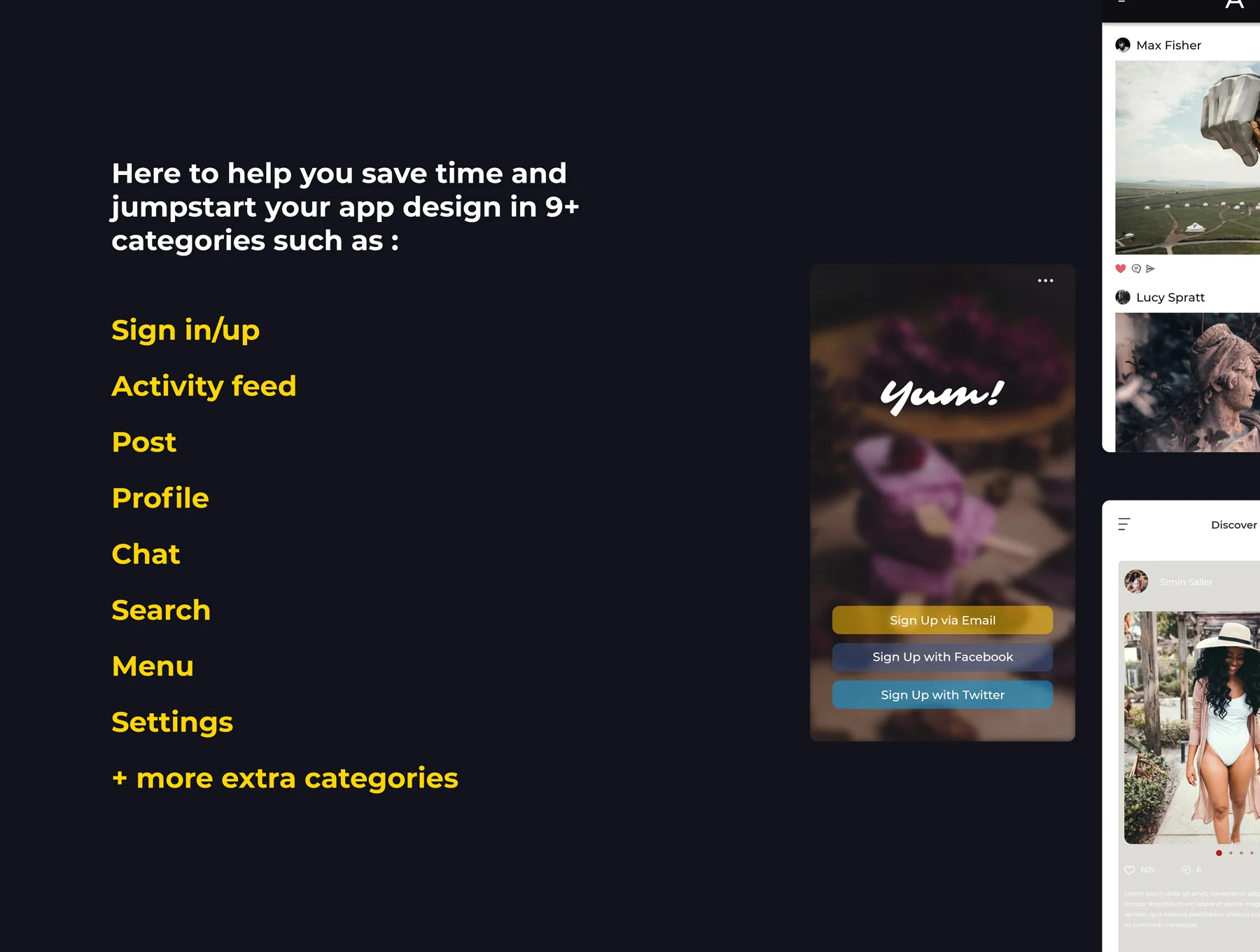 Passion 2.0 UI Kit 3
