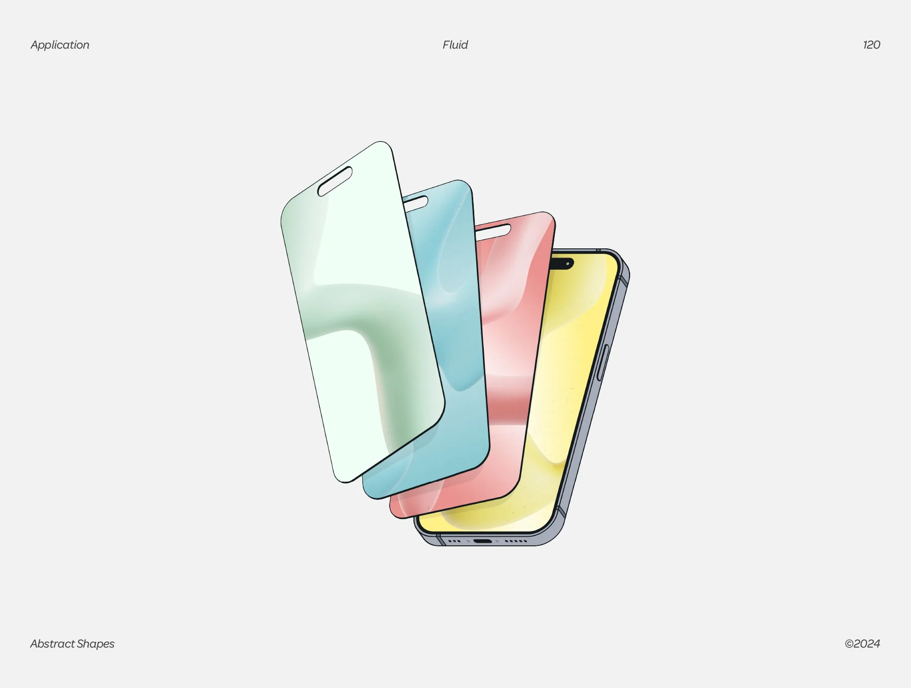 Pastella - 3D Pastel Fluid Shapes