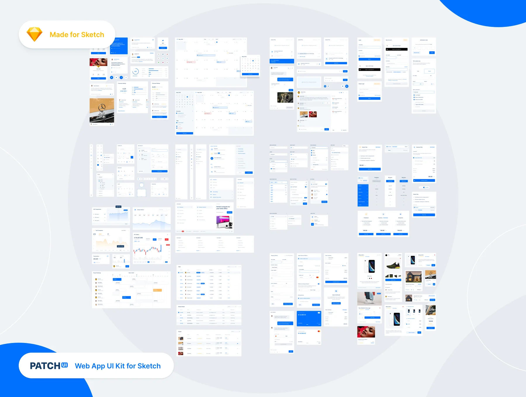 Patch UI – Web App UI Kit 6