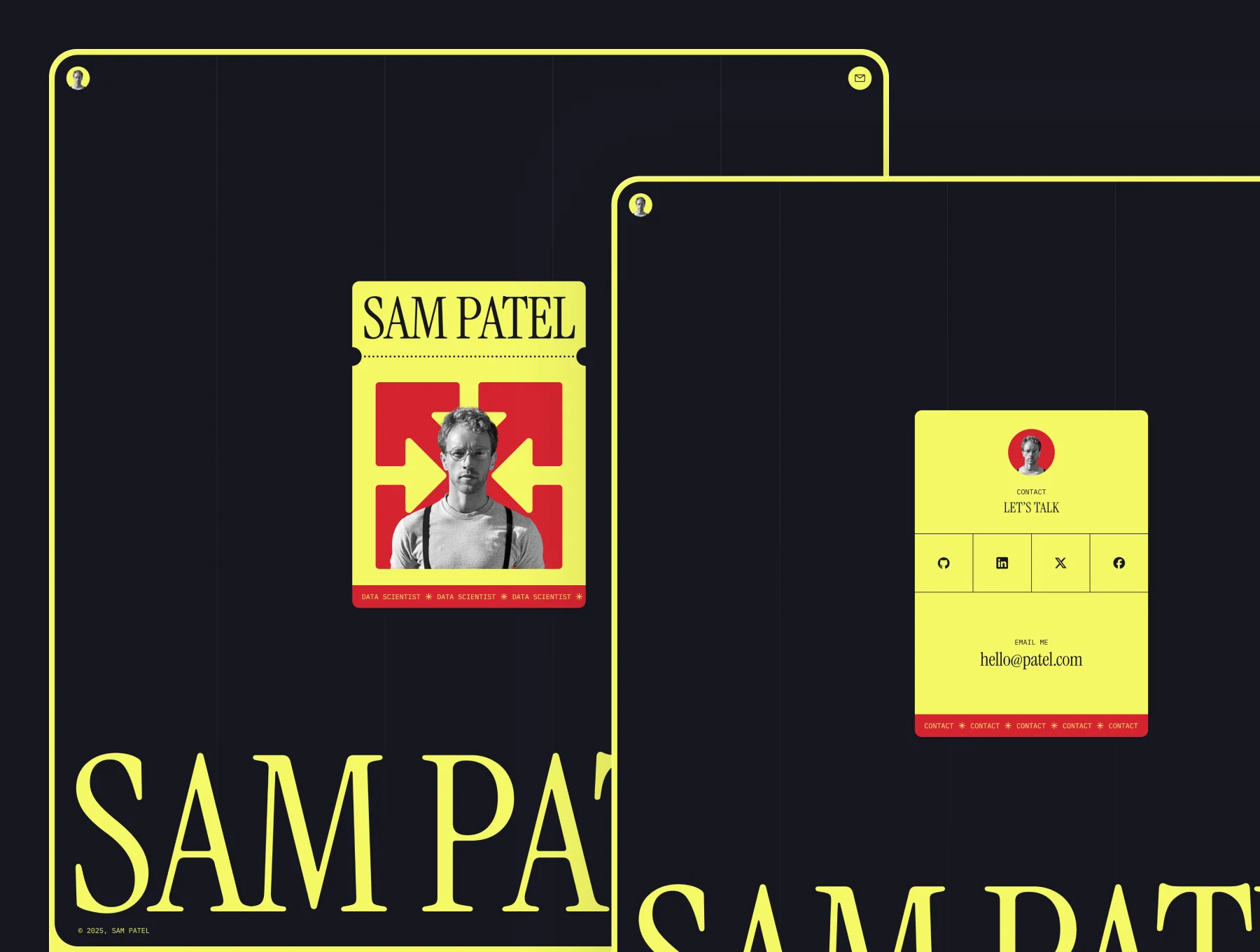 PATEL – Personal Website 2